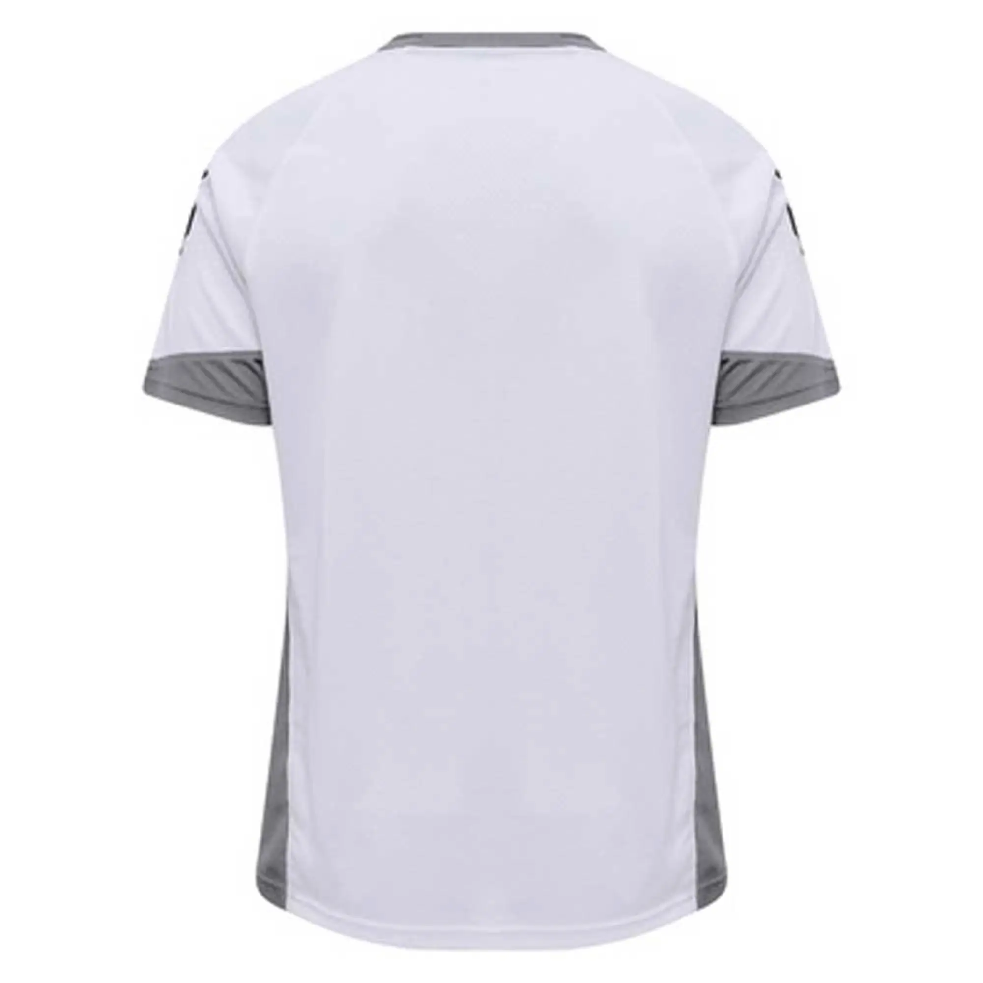 Hummel Lead Poly Short Sleeve T-shirt  - White