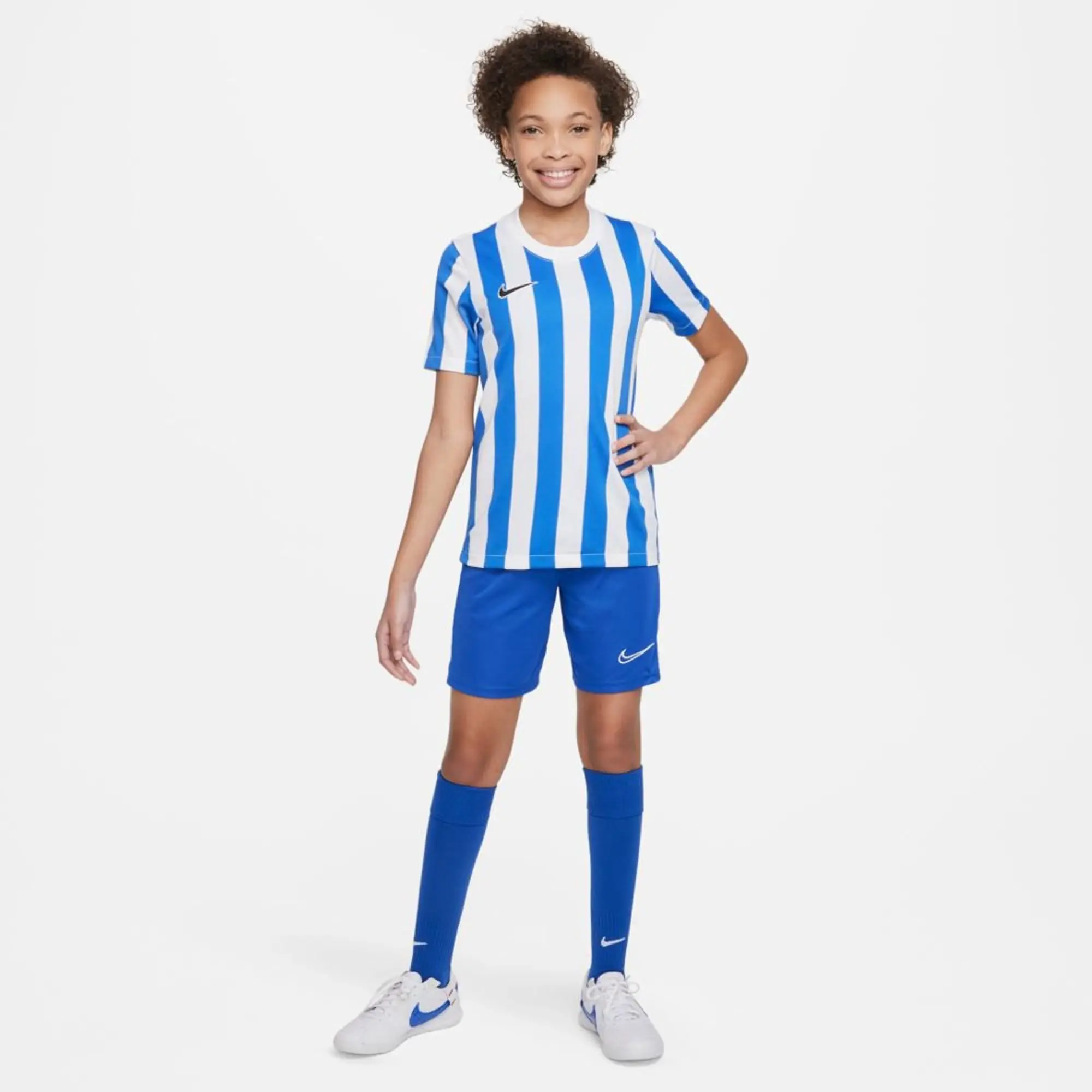 Nike Junior Striped Division IV SS Shirt