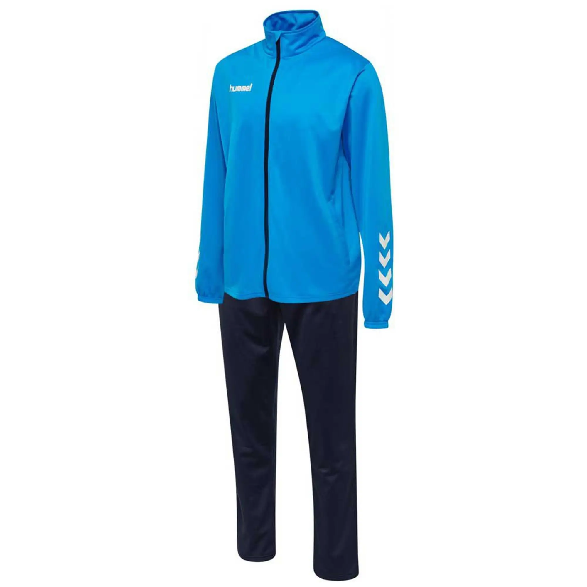Hummel Promo Tracksuit - ['Blue']