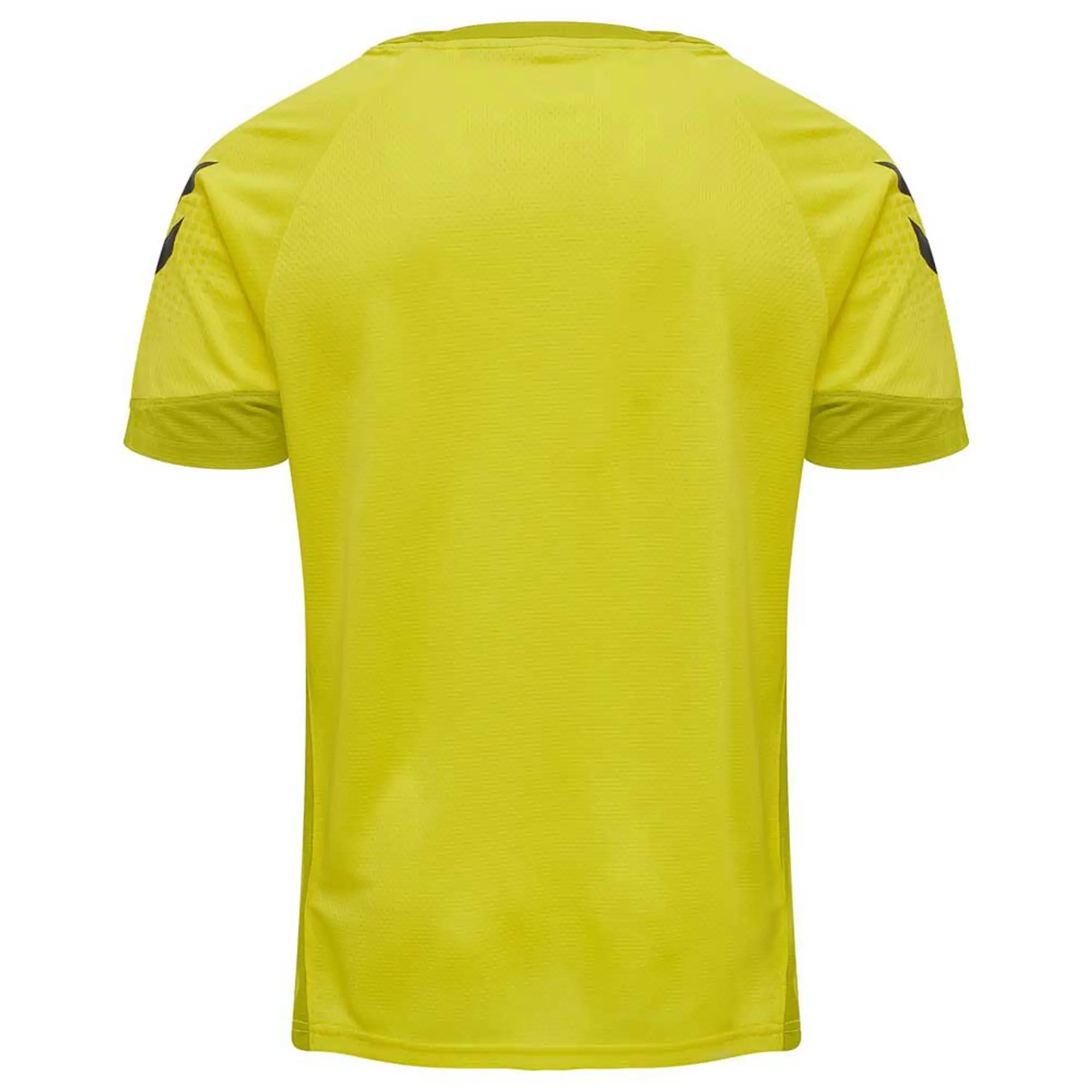 Hummel Lead Poly Short Sleeve T-shirt  - Yellow