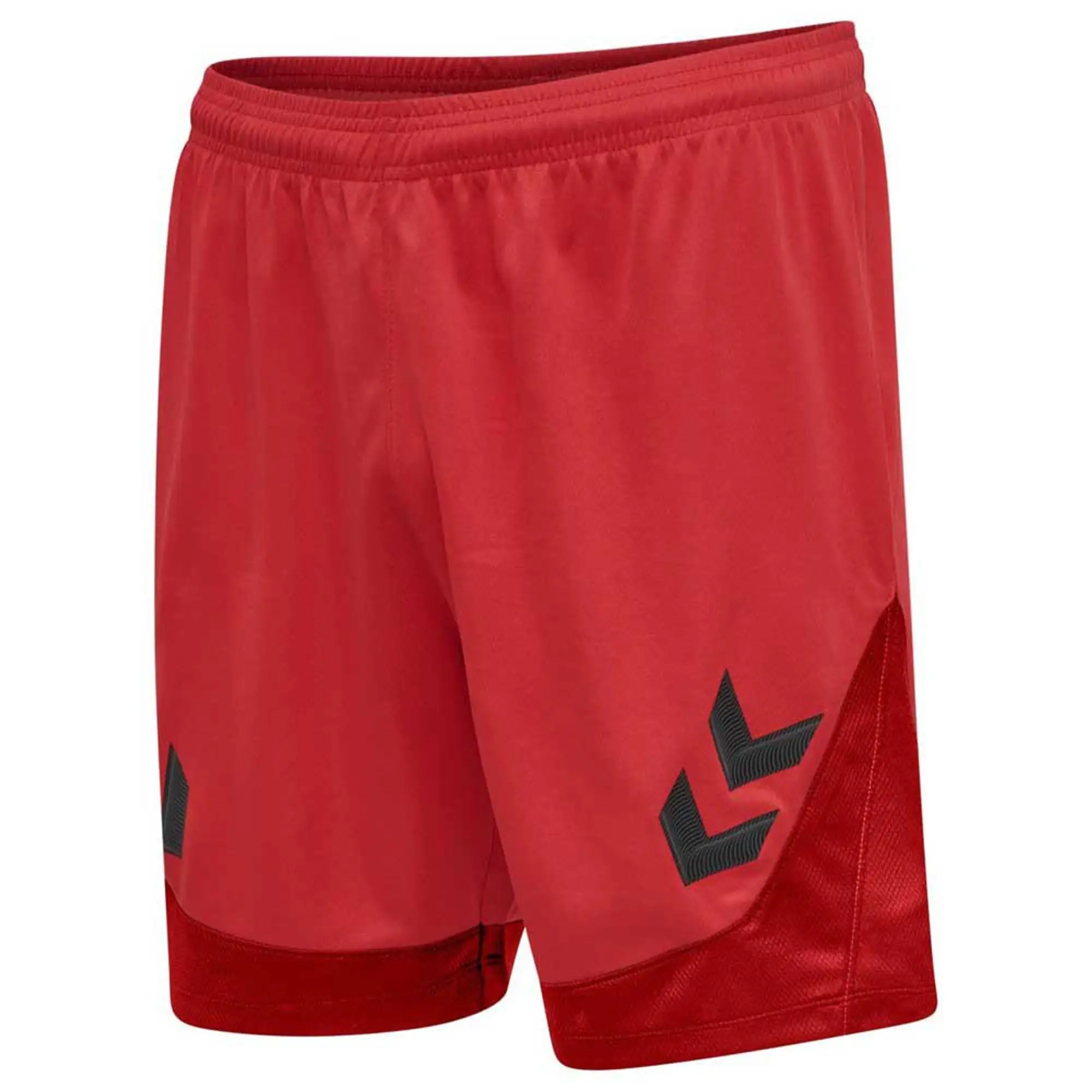 Hummel Lead Poly Shorts  - Red