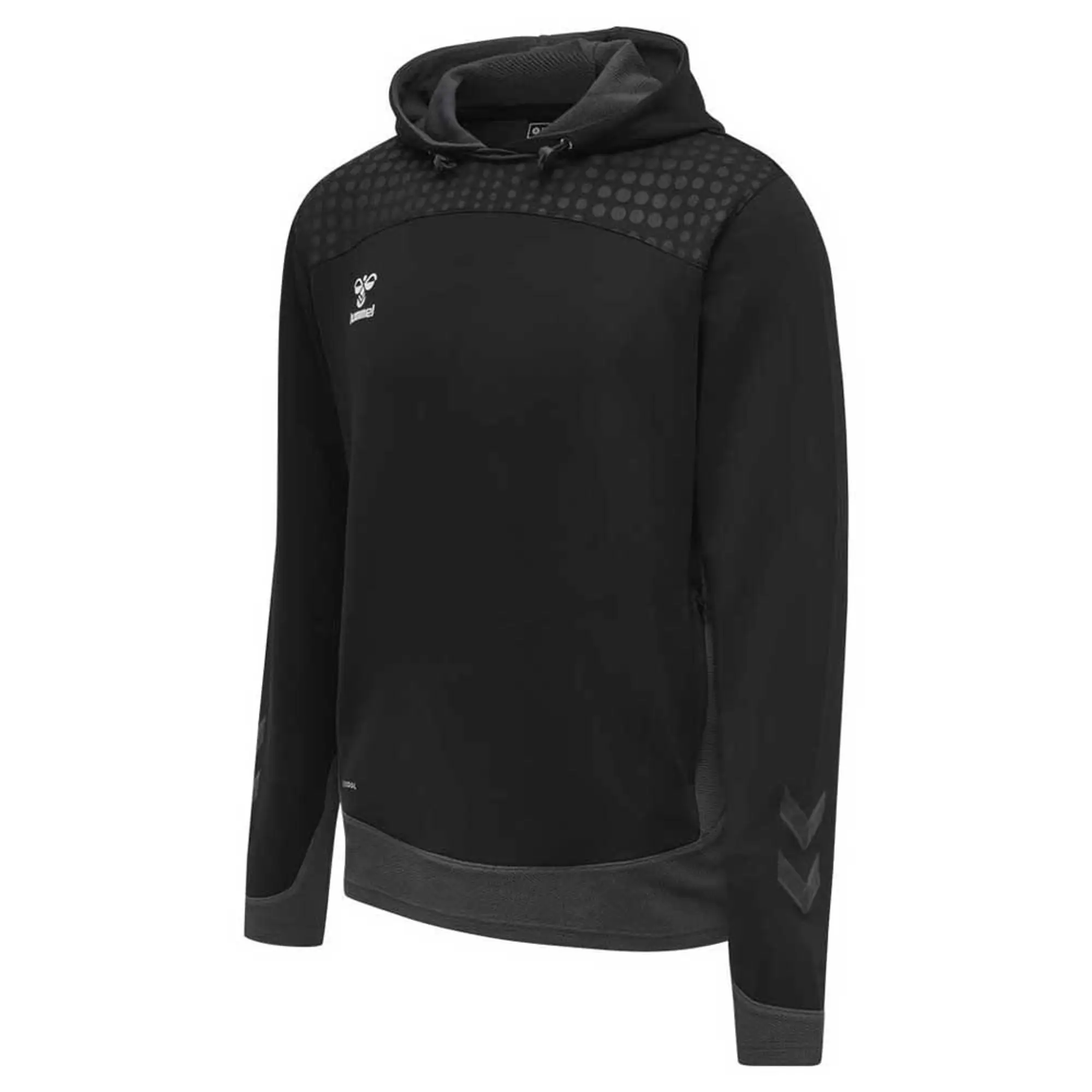 Hummel Lead Poly Hoodie  - Black