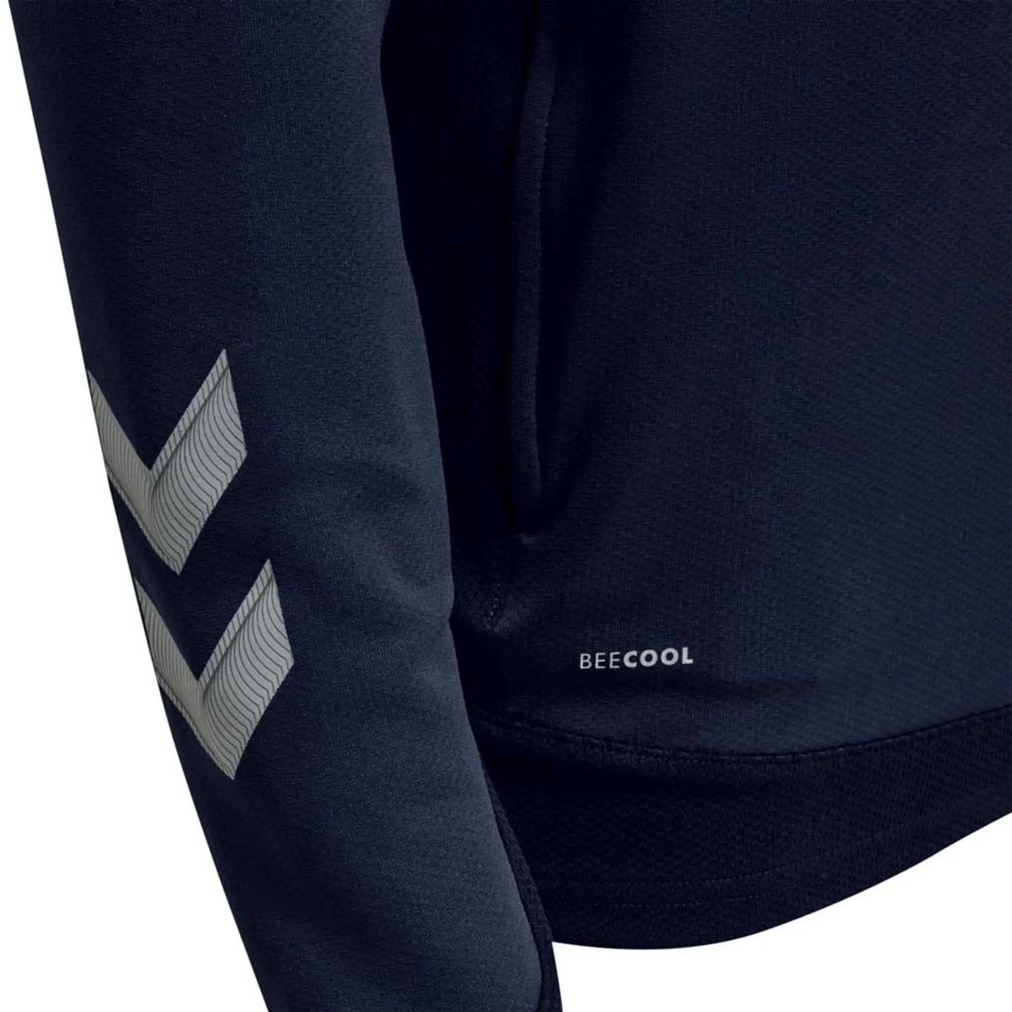 Hummel Lead Poly Hoodie  - Blue