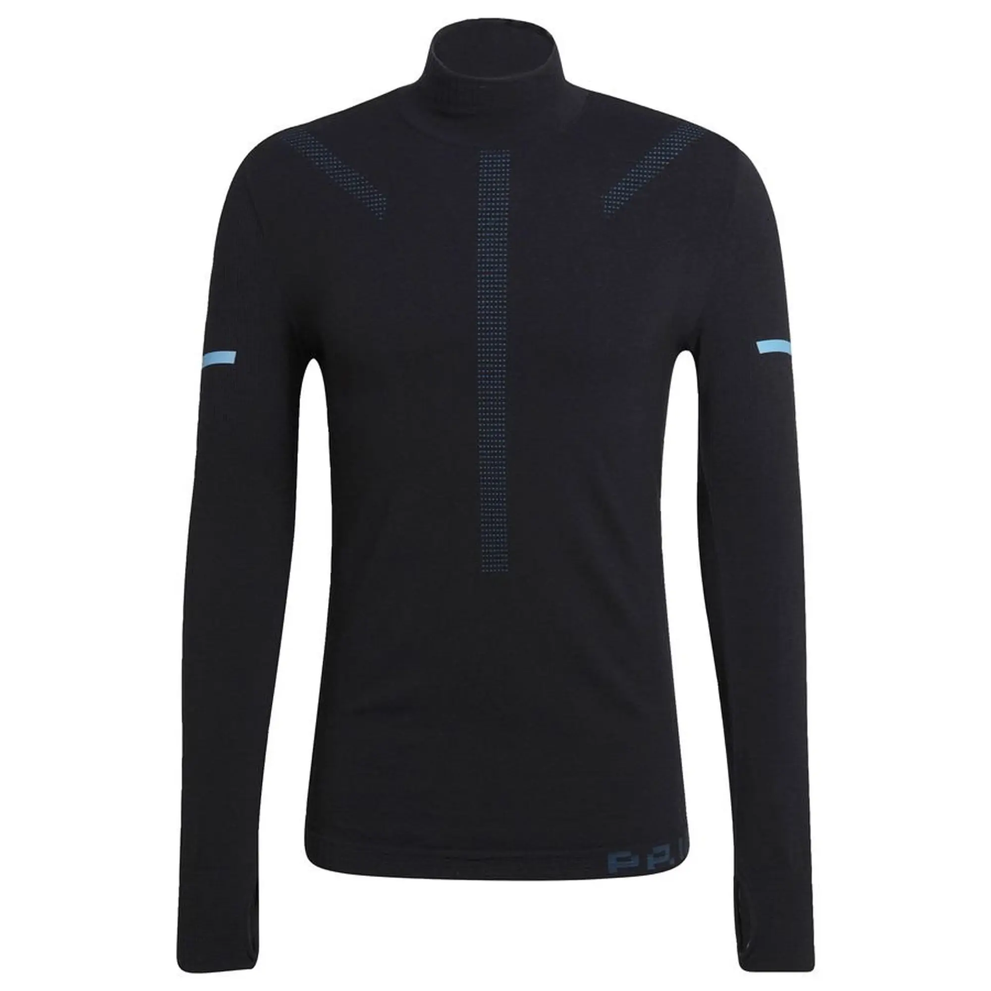 Adidas Running Shirt Primeknit Midlayer - ['Black']