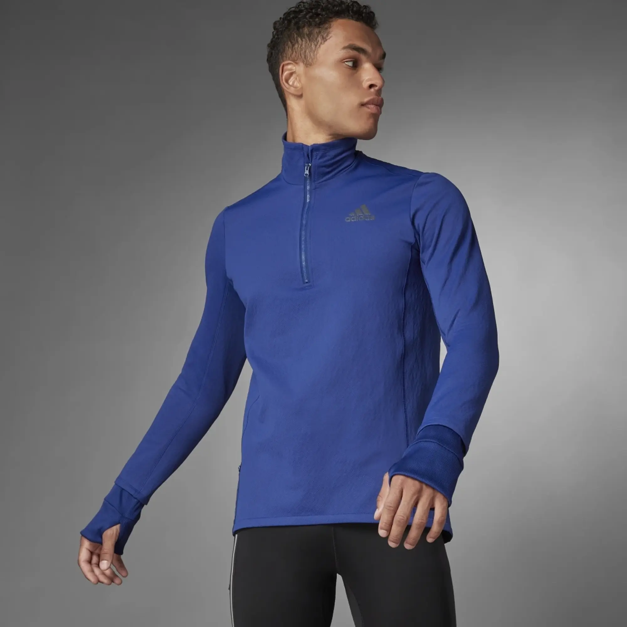 Adidas Running Shirt Cold.Rdy - ['Blue']