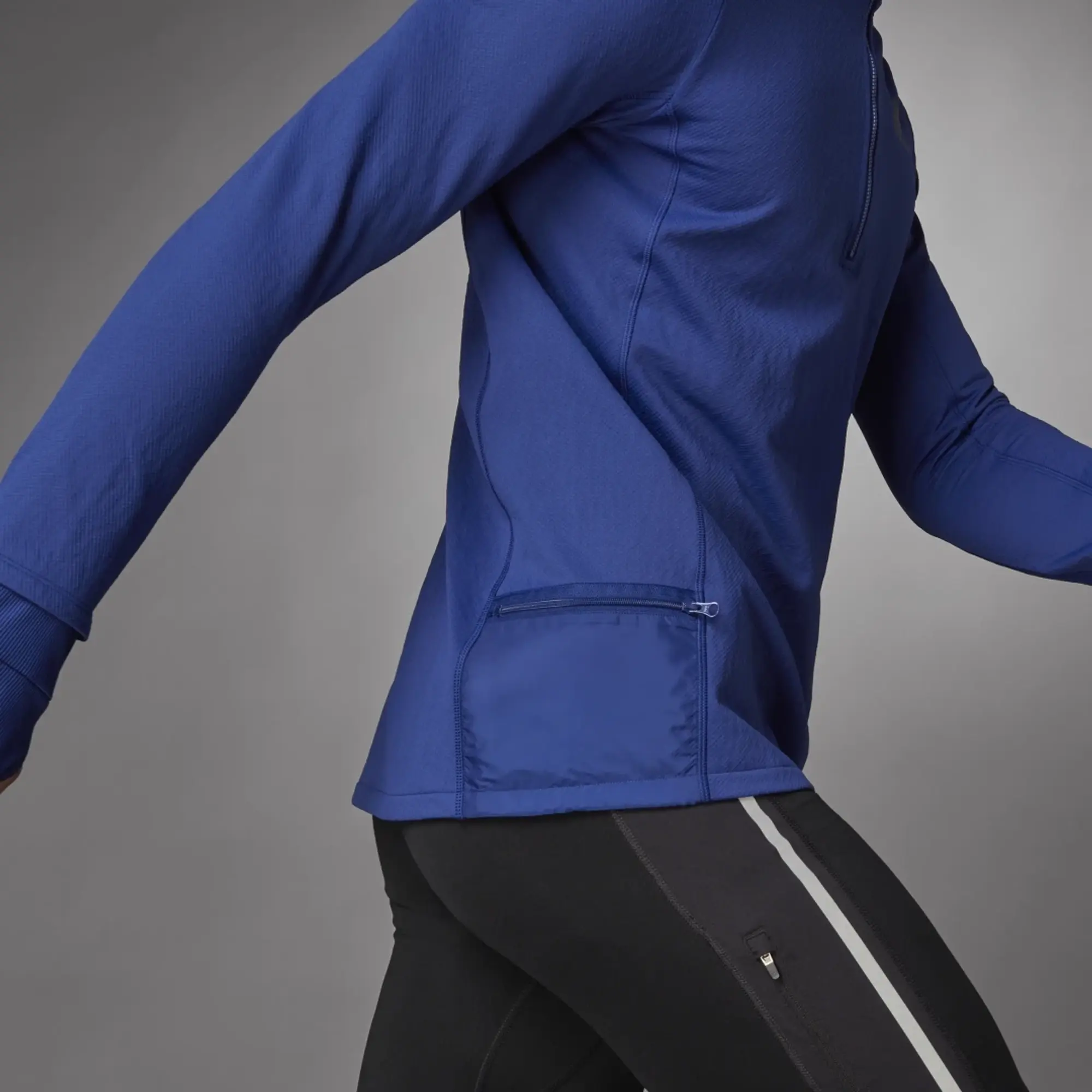 Adidas Running Shirt Cold.Rdy - ['Blue']