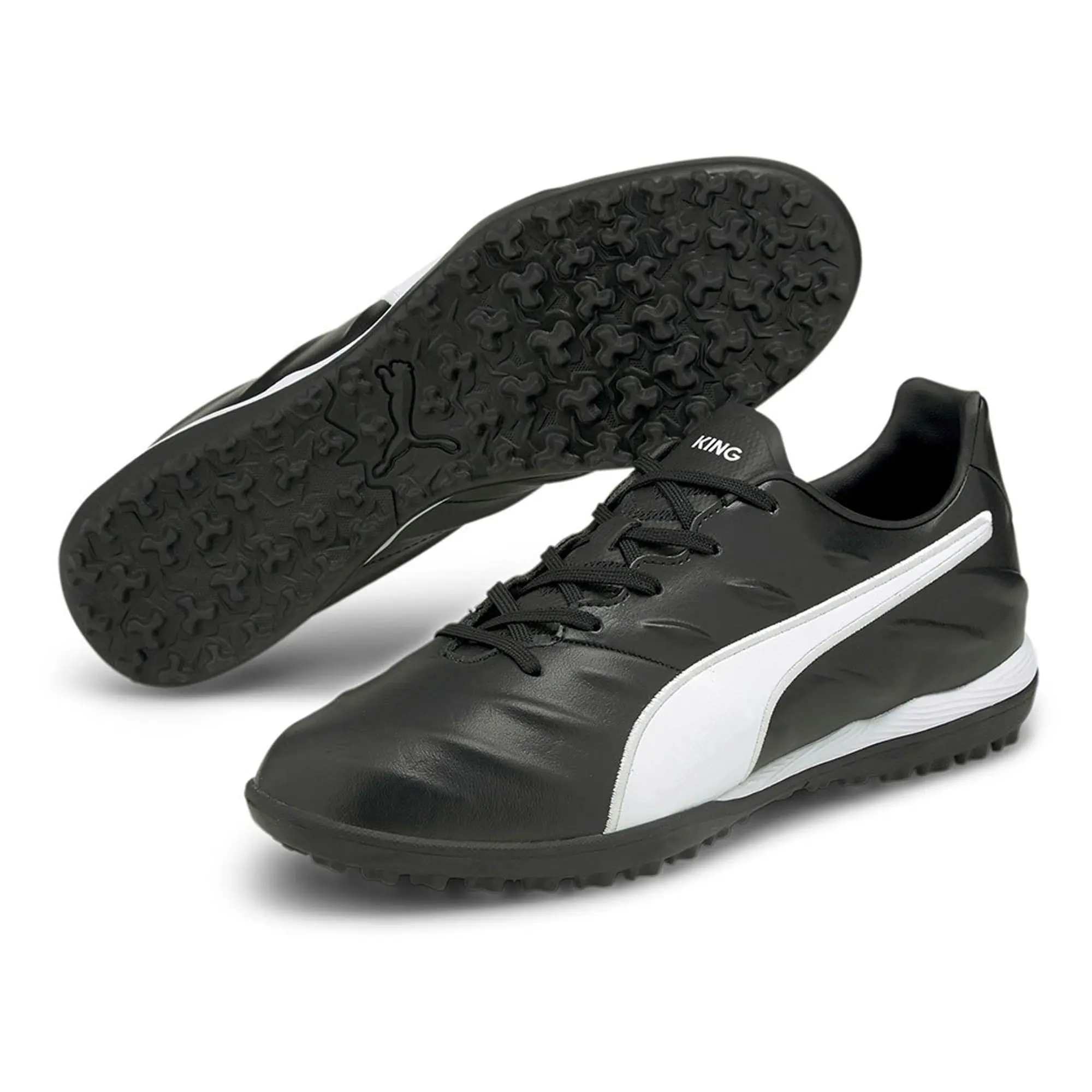 Puma King Pro 21 TT Black Mens Football Boots Leather (archived)