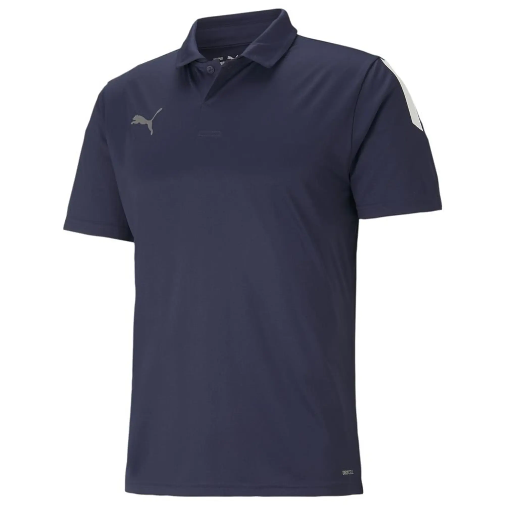 Teamliga Sideline Polo Peacoat-Puma White - ['Blue']