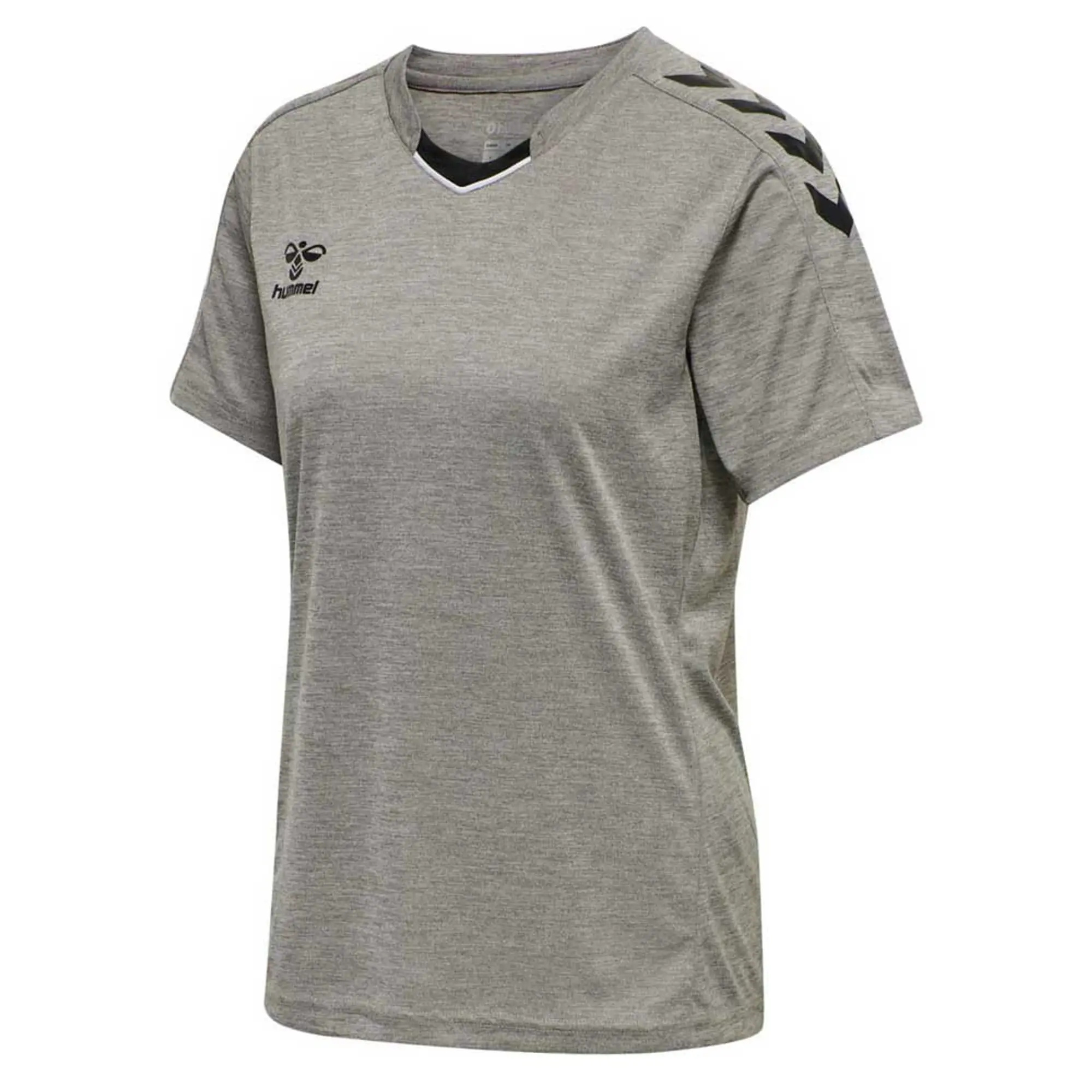 Hummel Core Xk Poly Short Sleeve T-shirt  - Grey
