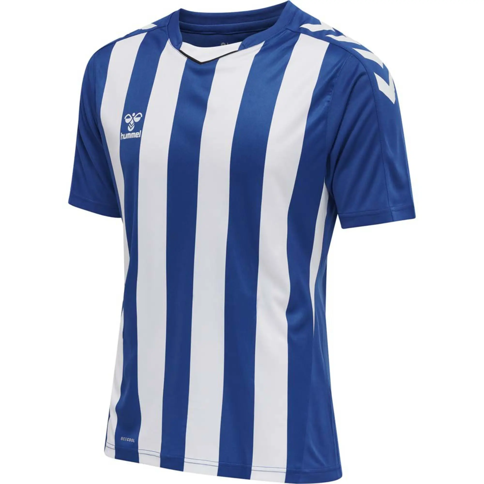 Hummel Core Xk Striped Short Sleeve T-shirt  - Blue