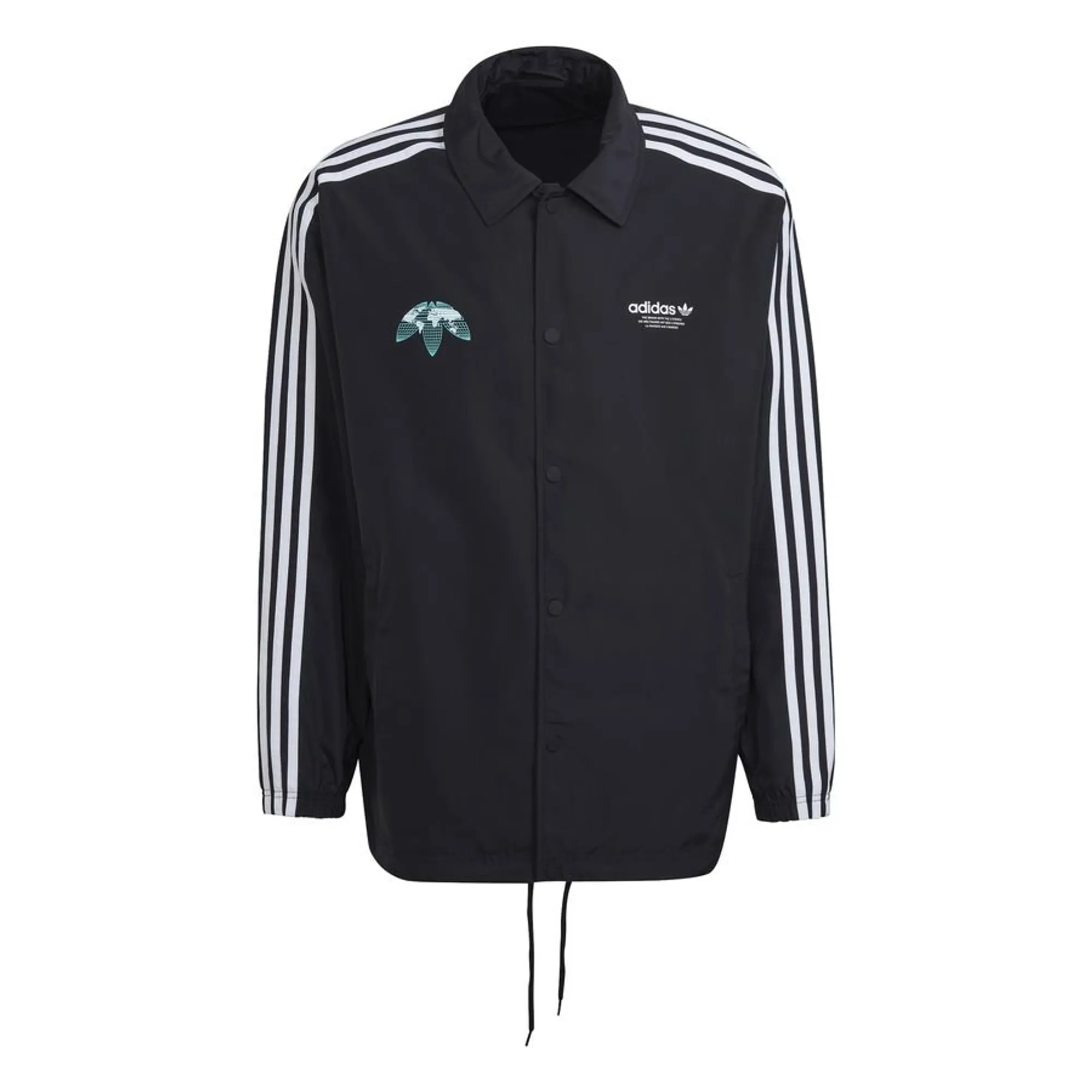 Adidas Originals Coach Jacket United Graphic - ['Black'] | HF4895 ...