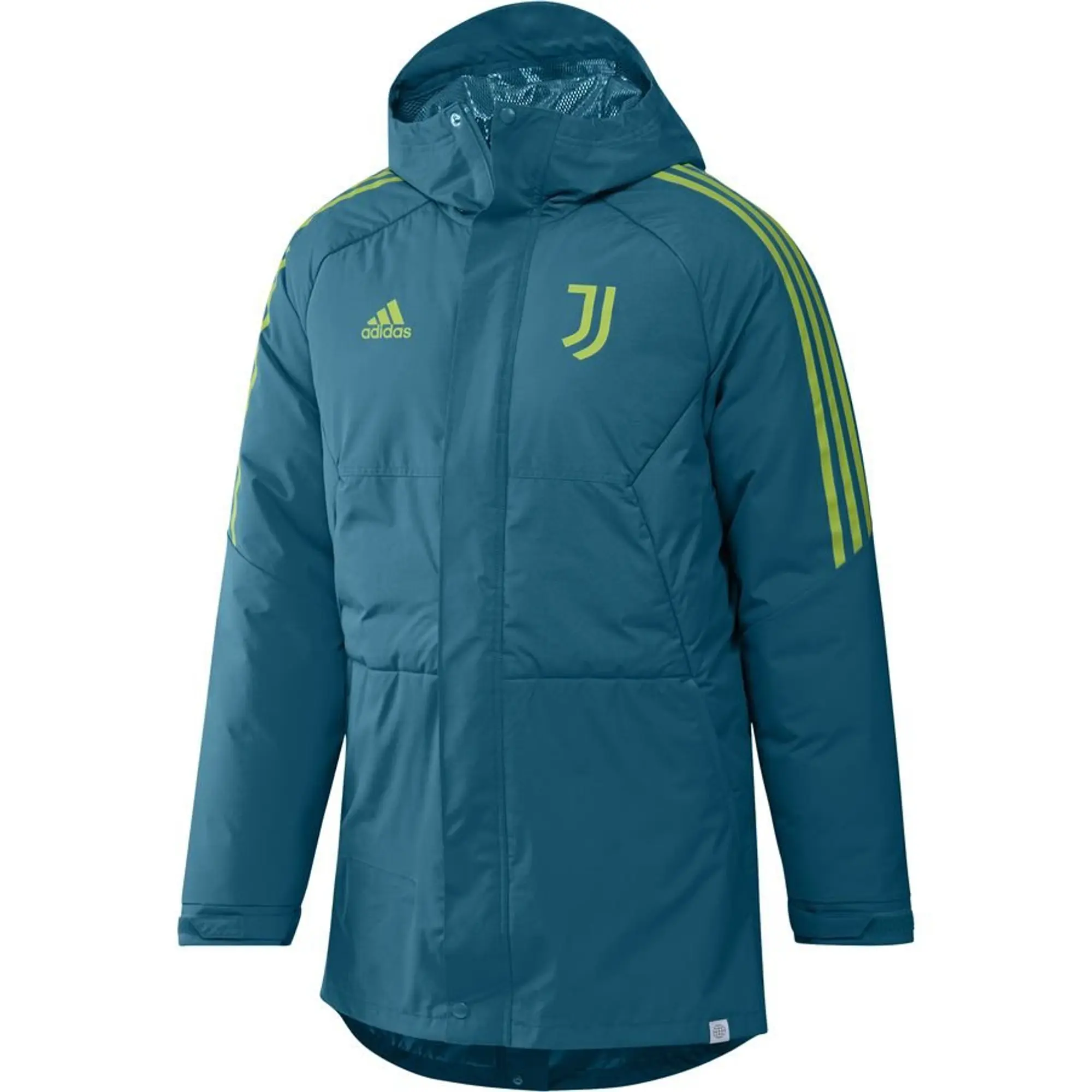 adidas Juventus Jacket Active Teal Green HA2618 FOOTY.COM