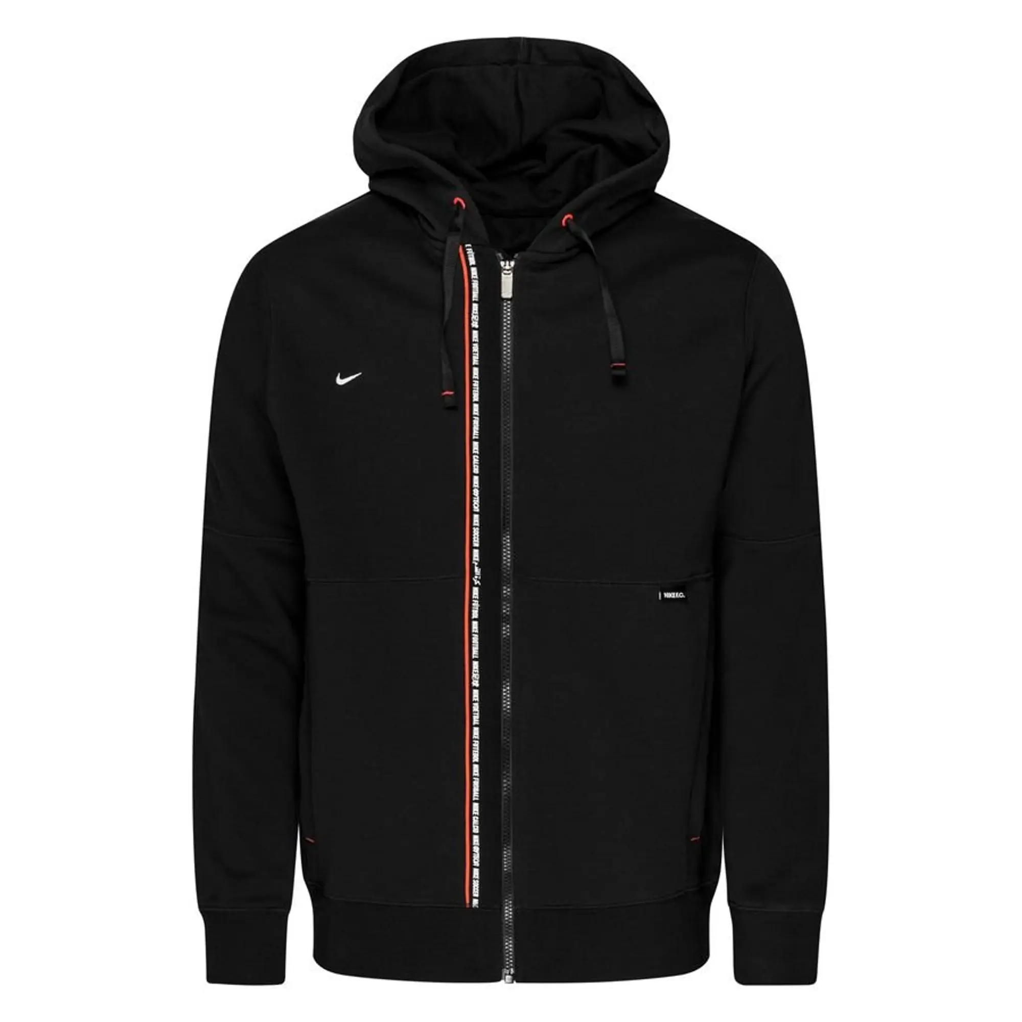 Nike F.C. Hoodie Tribuna Fleece - ['Black']