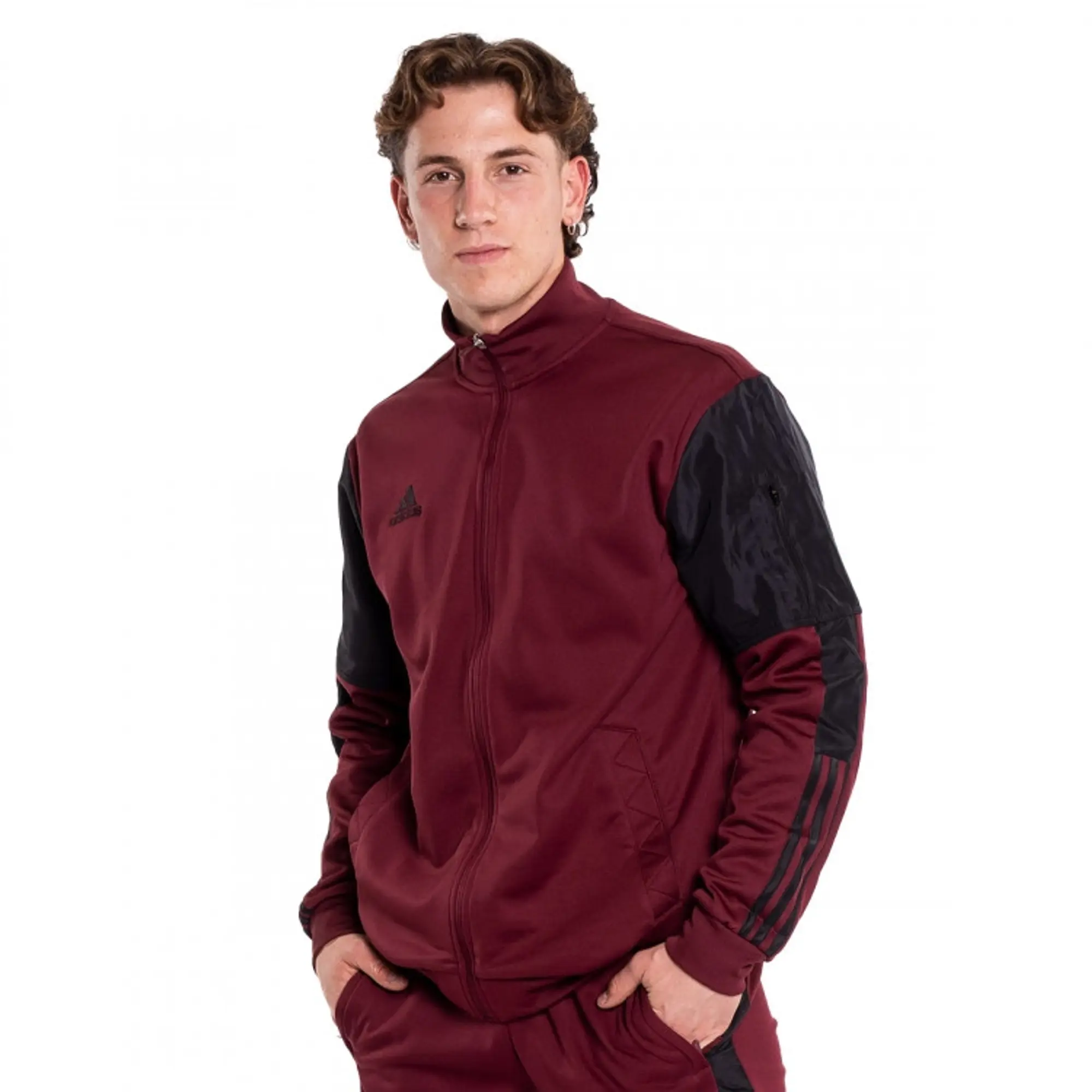 Adidas Track Jacket Tiro - ['Red']