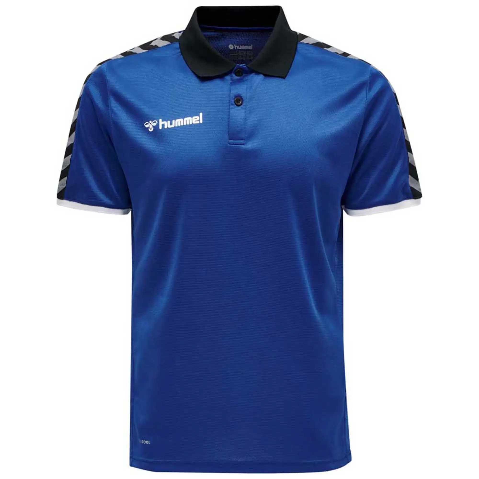 Hummel Jersey Polo Shirt - ['Blue']