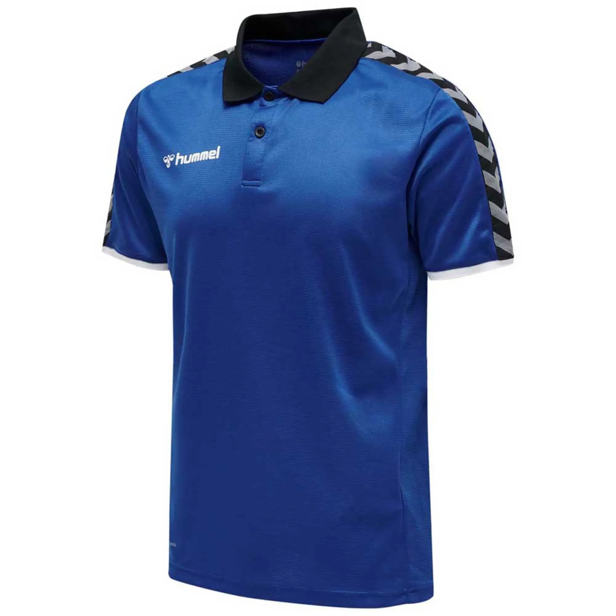 Hummel Jersey Polo Shirt - ['Blue']
