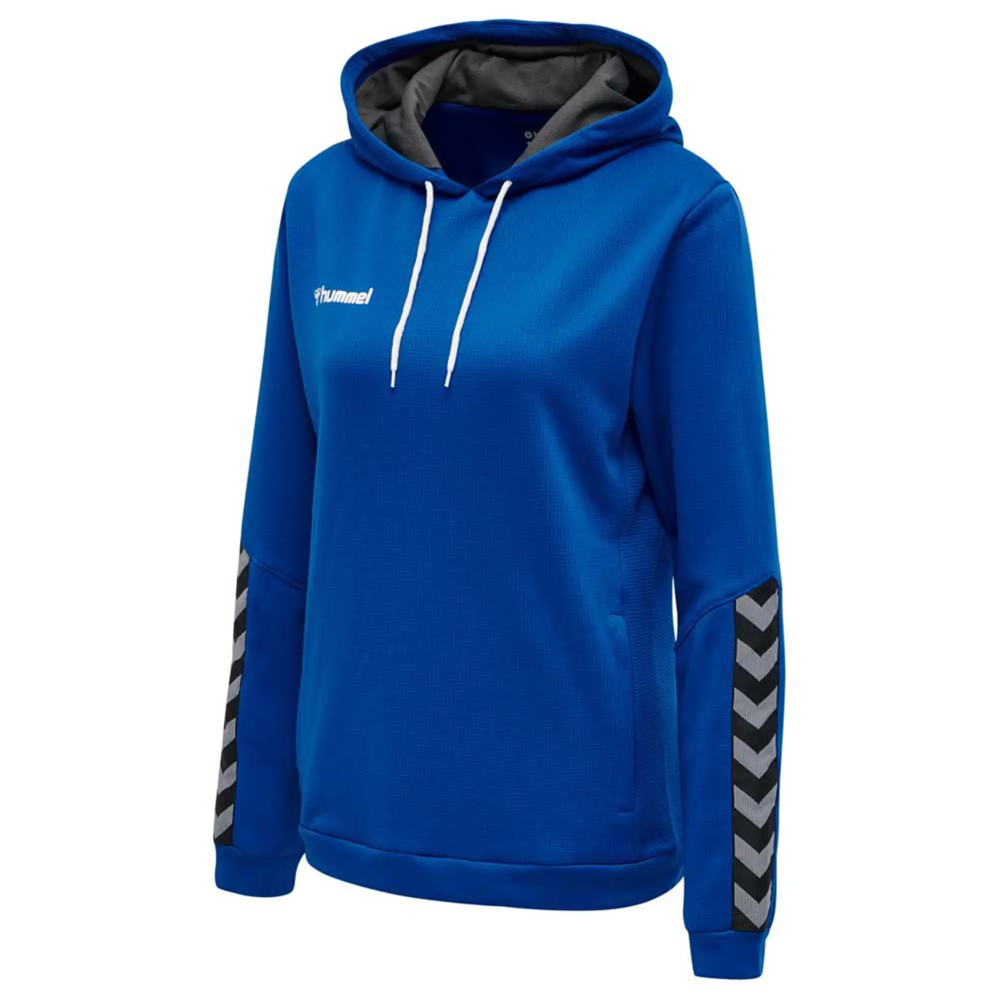 Hummel Structured Knit Hoodie - ['Blue']