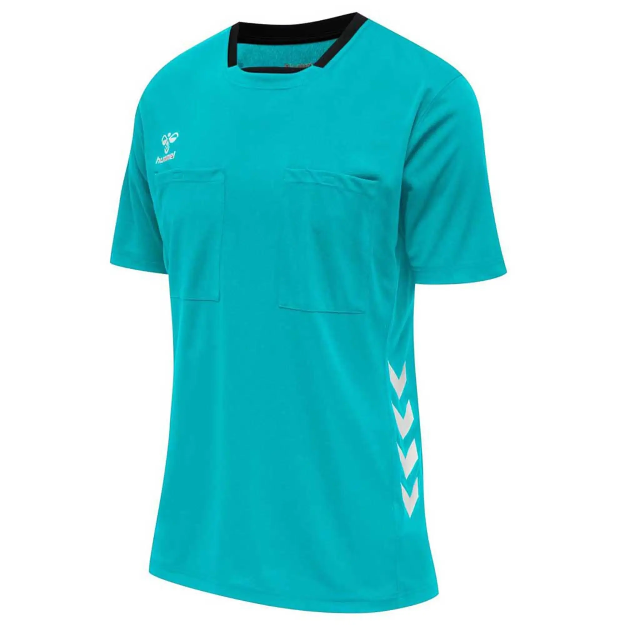 Hummel Referee Short Sleeved T-Shirt - ['Blue']