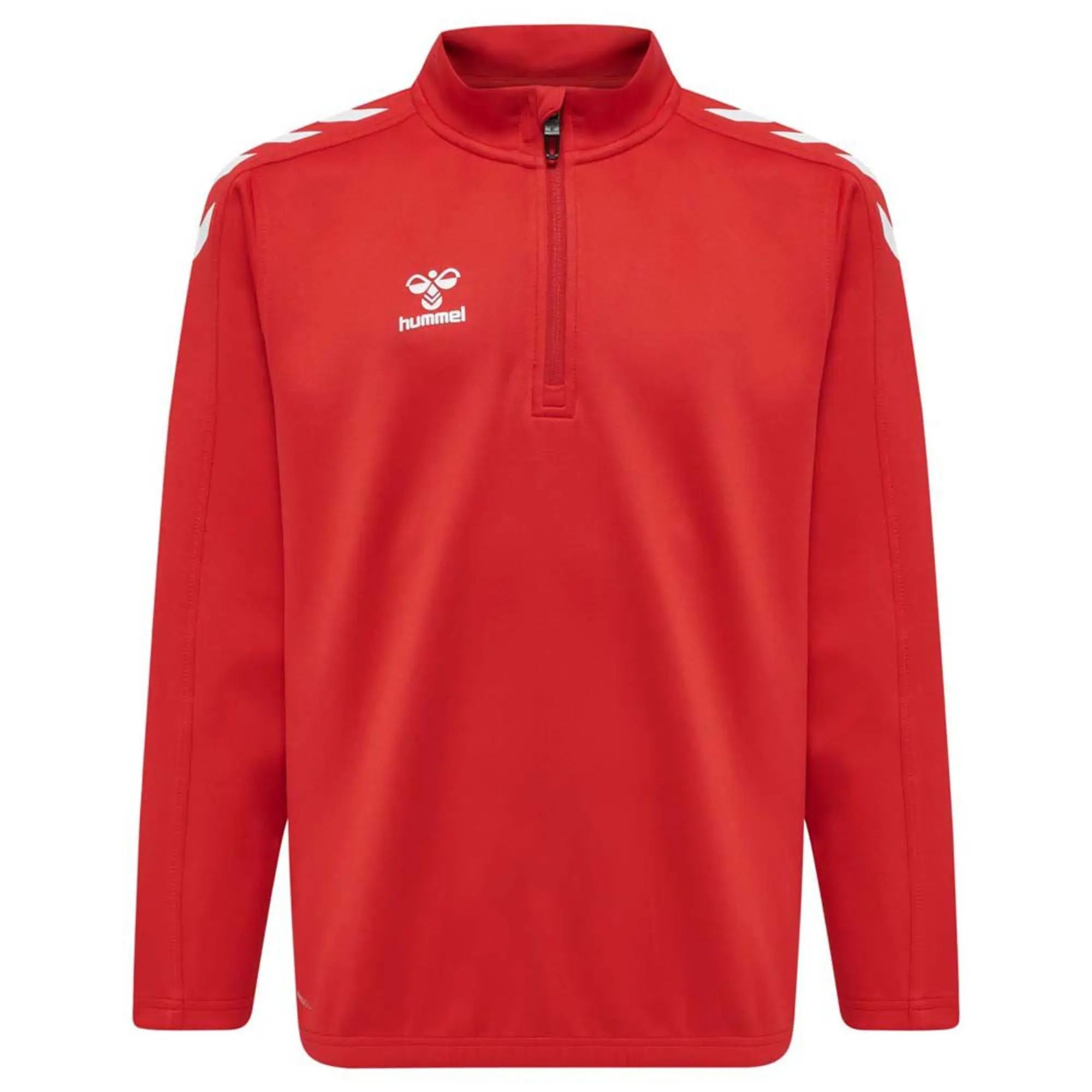 Hummel Core Xk Poly Half Zip Sweatshirt  - Red