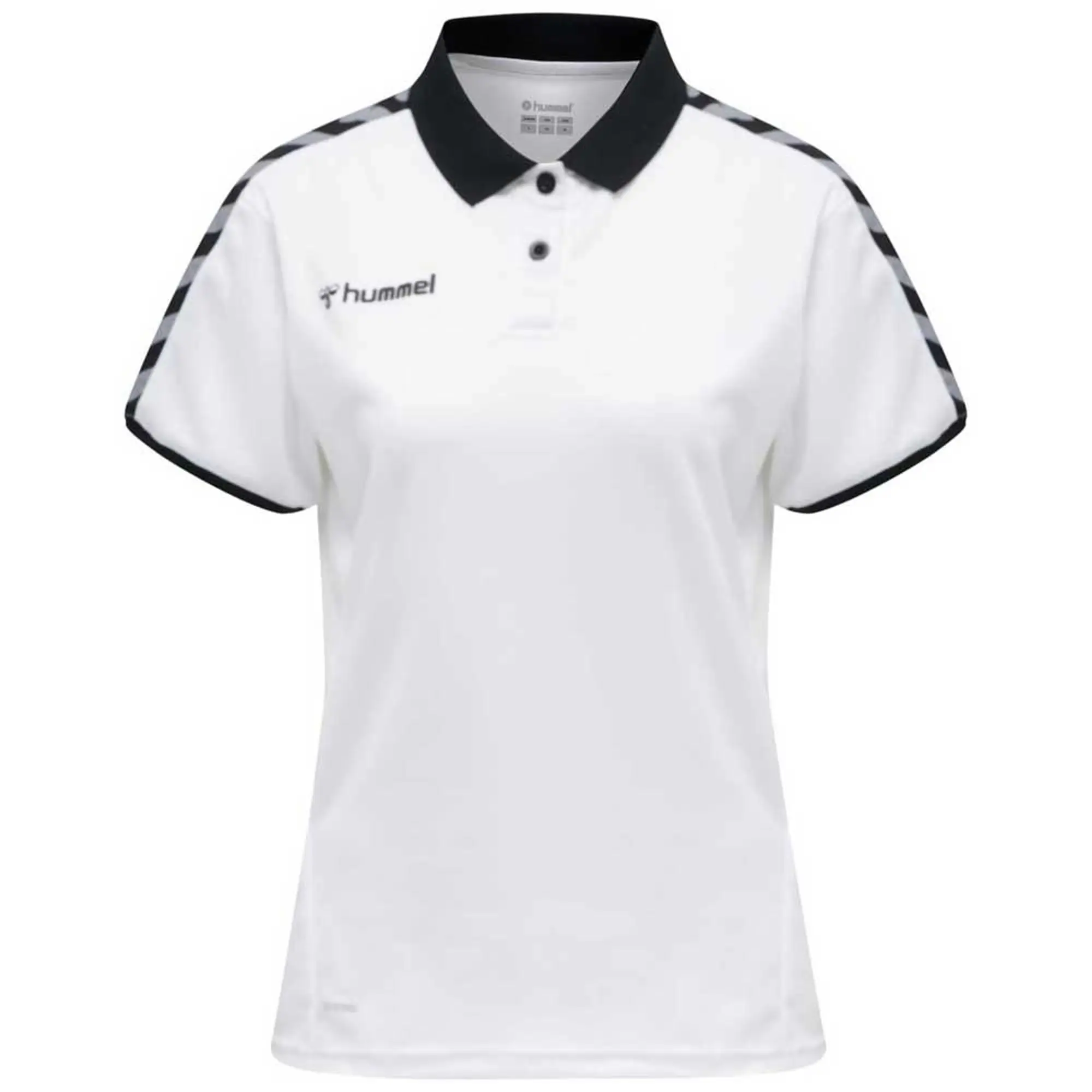 Hummel Authentic Functional Short Sleeve Polo  - White