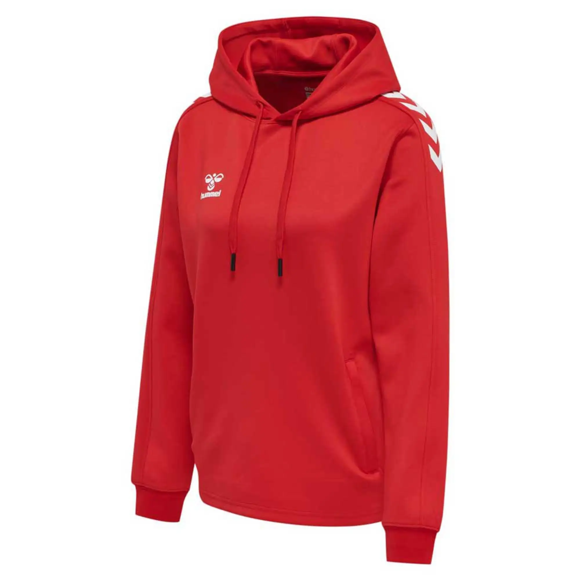 Hummel Core Xk Poly Hoodie  - Red