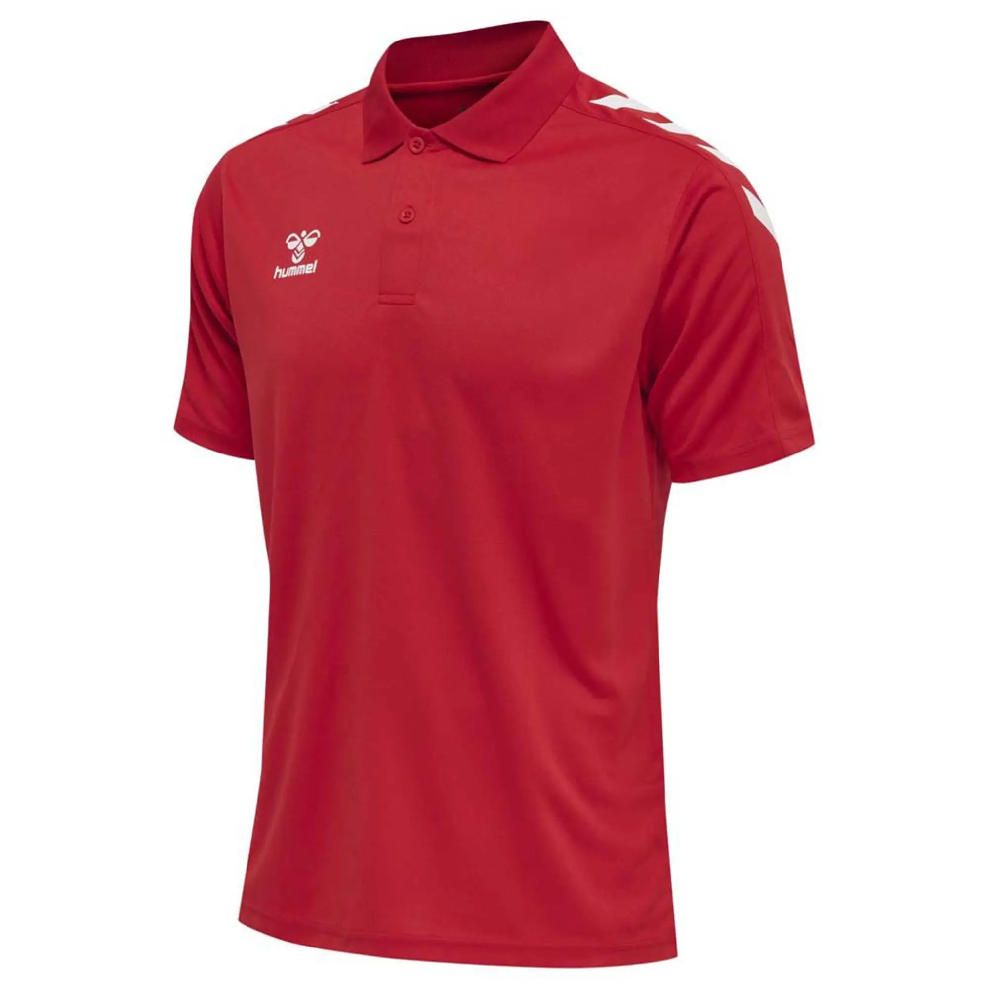 Hummel Core Xk Functional Short Sleeve Polo  - Red