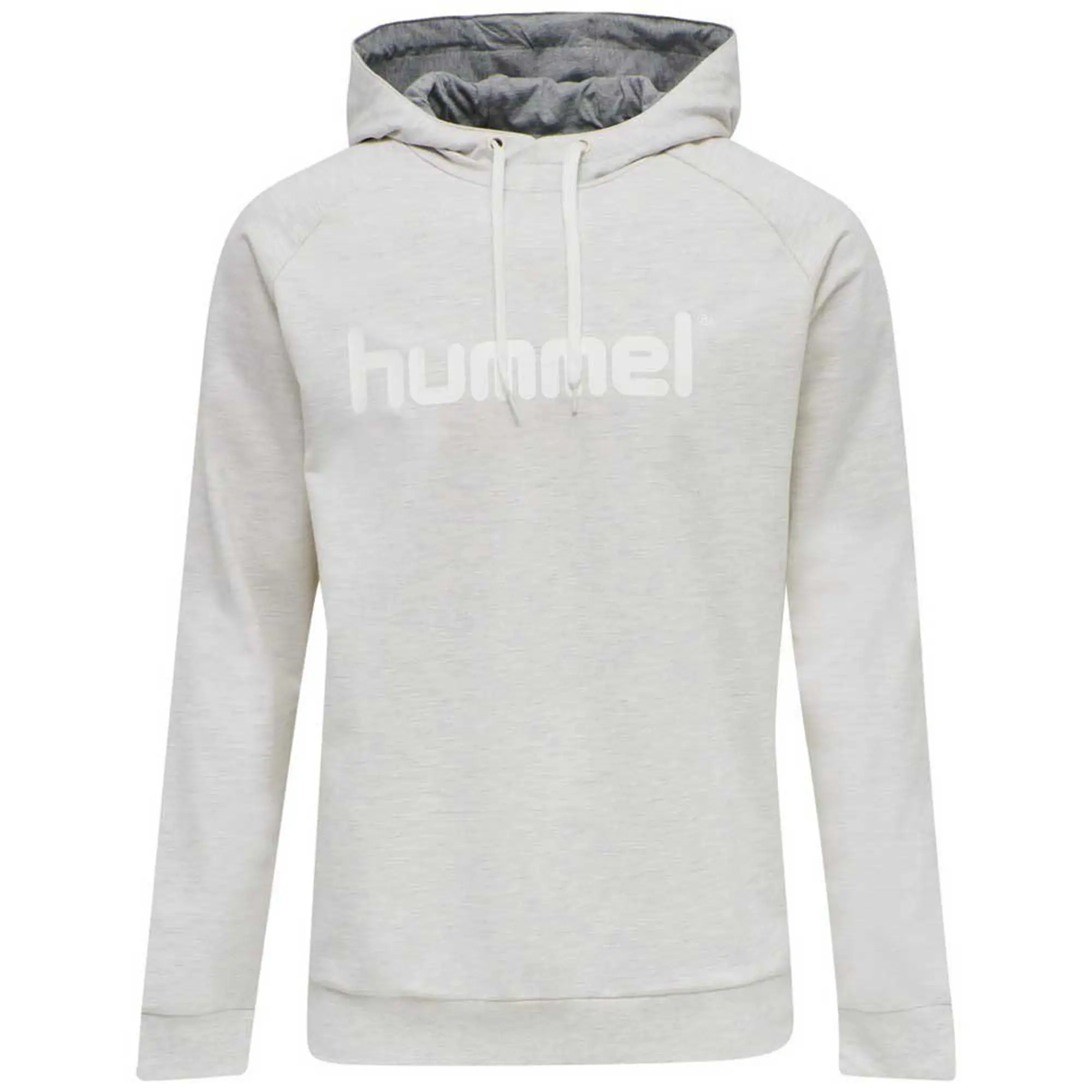 Hummel Go Cotton Logo Hoodie  - Grey