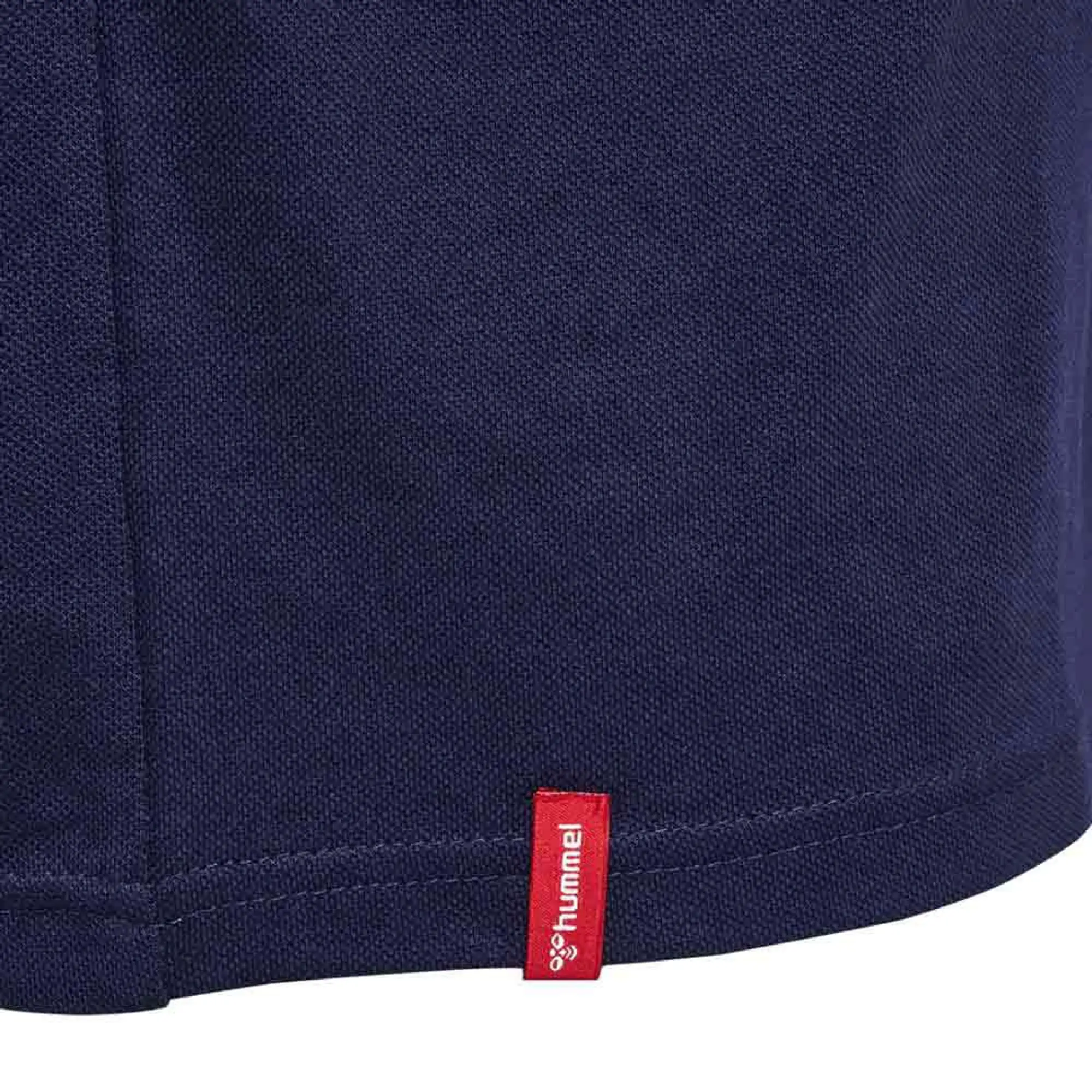 Hummel Red Stretch Short Sleeve Polo  - Blue