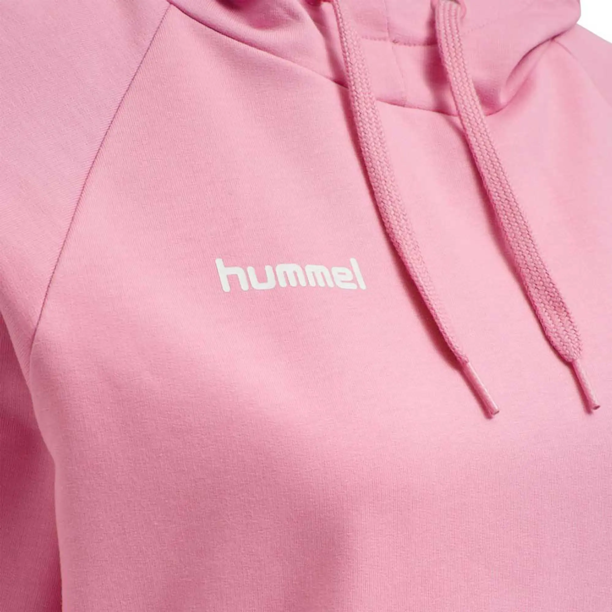 Hummel Hoodie With Chevron Sleeves - ['Pink']
