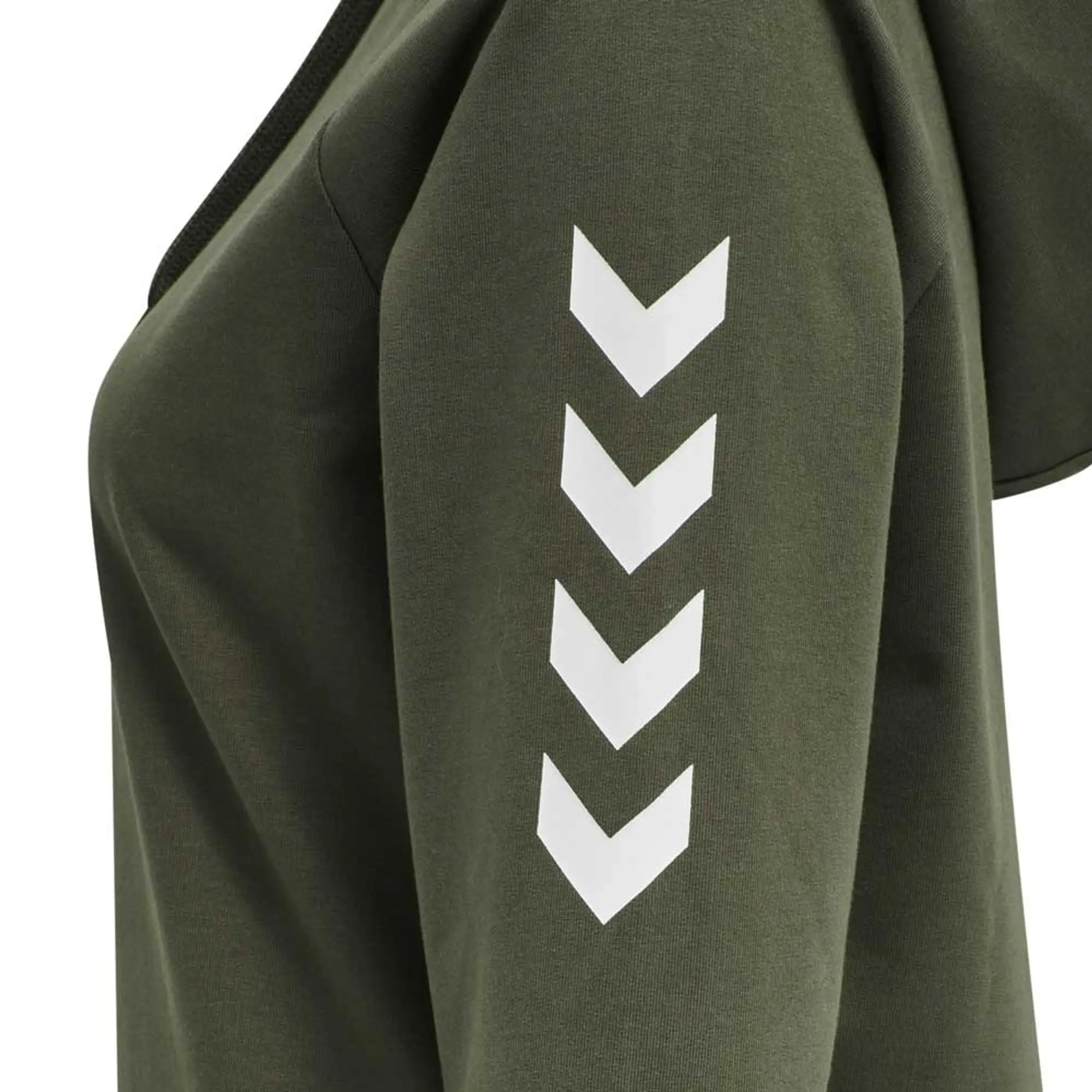 Hummel Hoodie With Chevron Sleeves -
