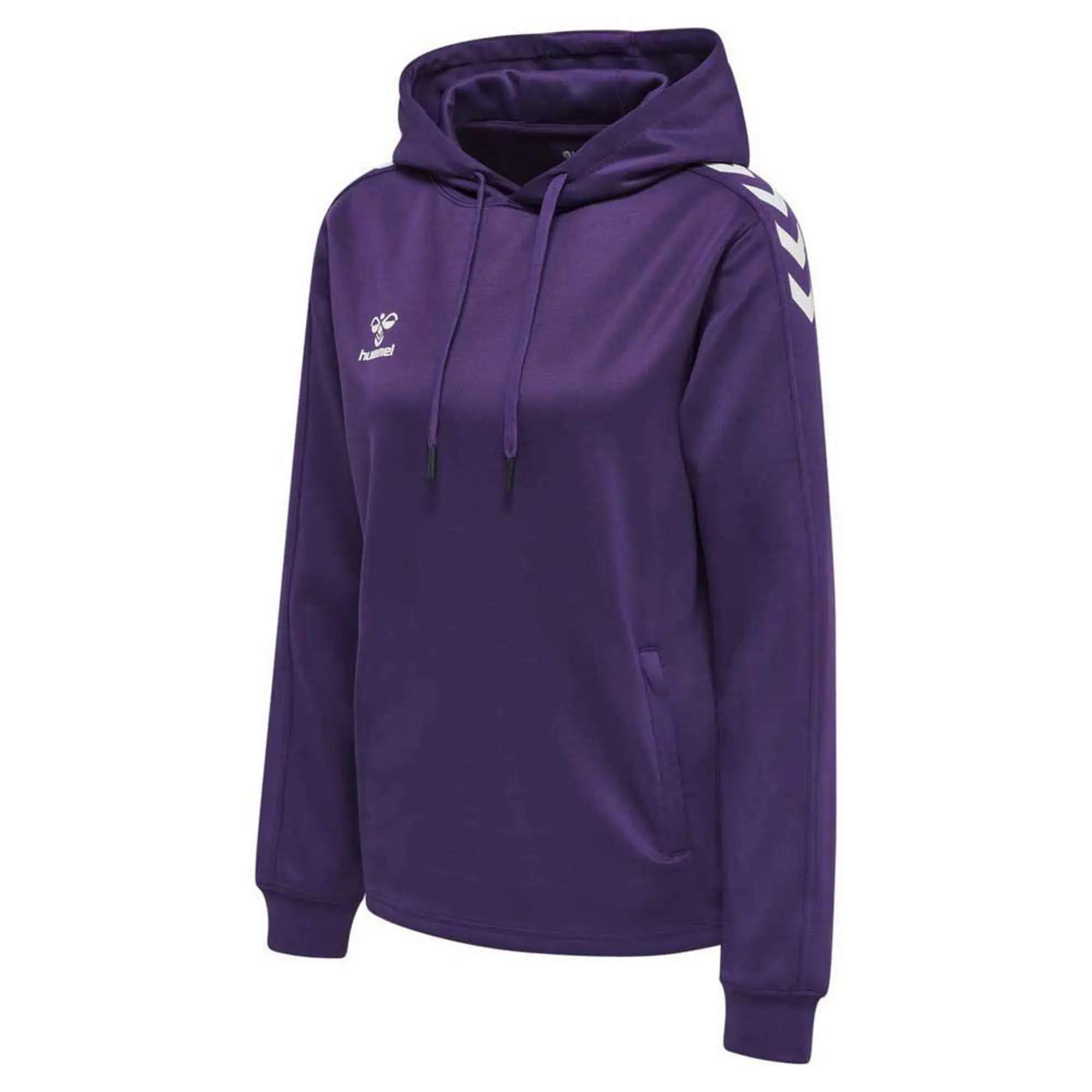 Hummel Sweat Hoodie - ['Purple', 'White']