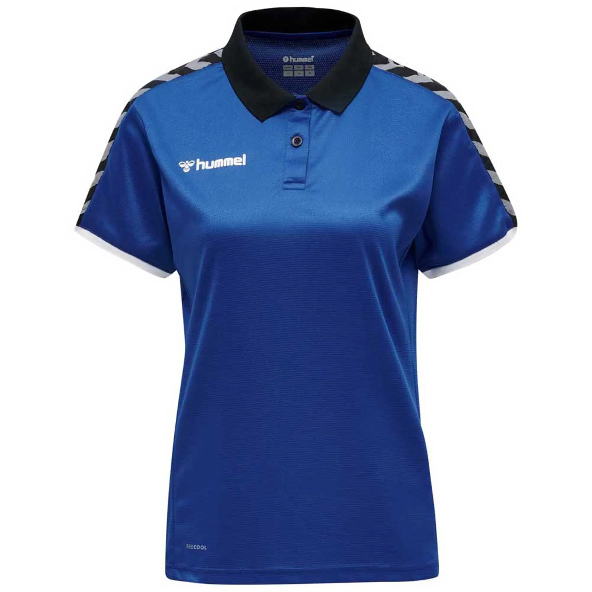 Hummel Authentic Functional Short Sleeve Polo  - Blue