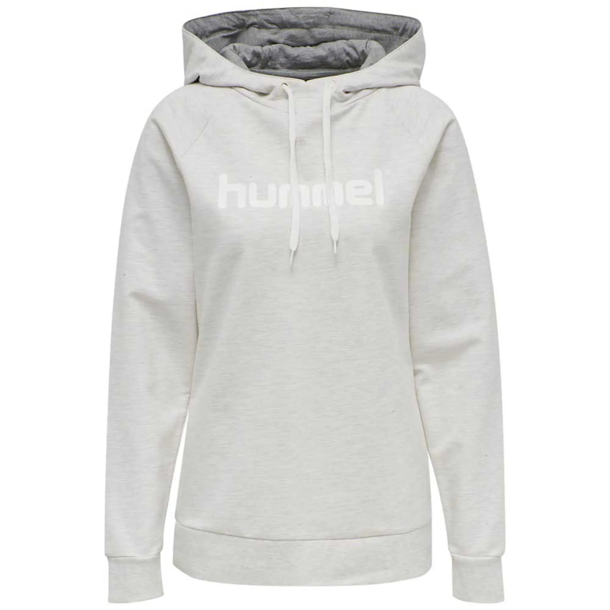 Hummel High-Collar, Women's Hoodie With A Bold Print And A Stay-Cool, Meshed Neck Lining -