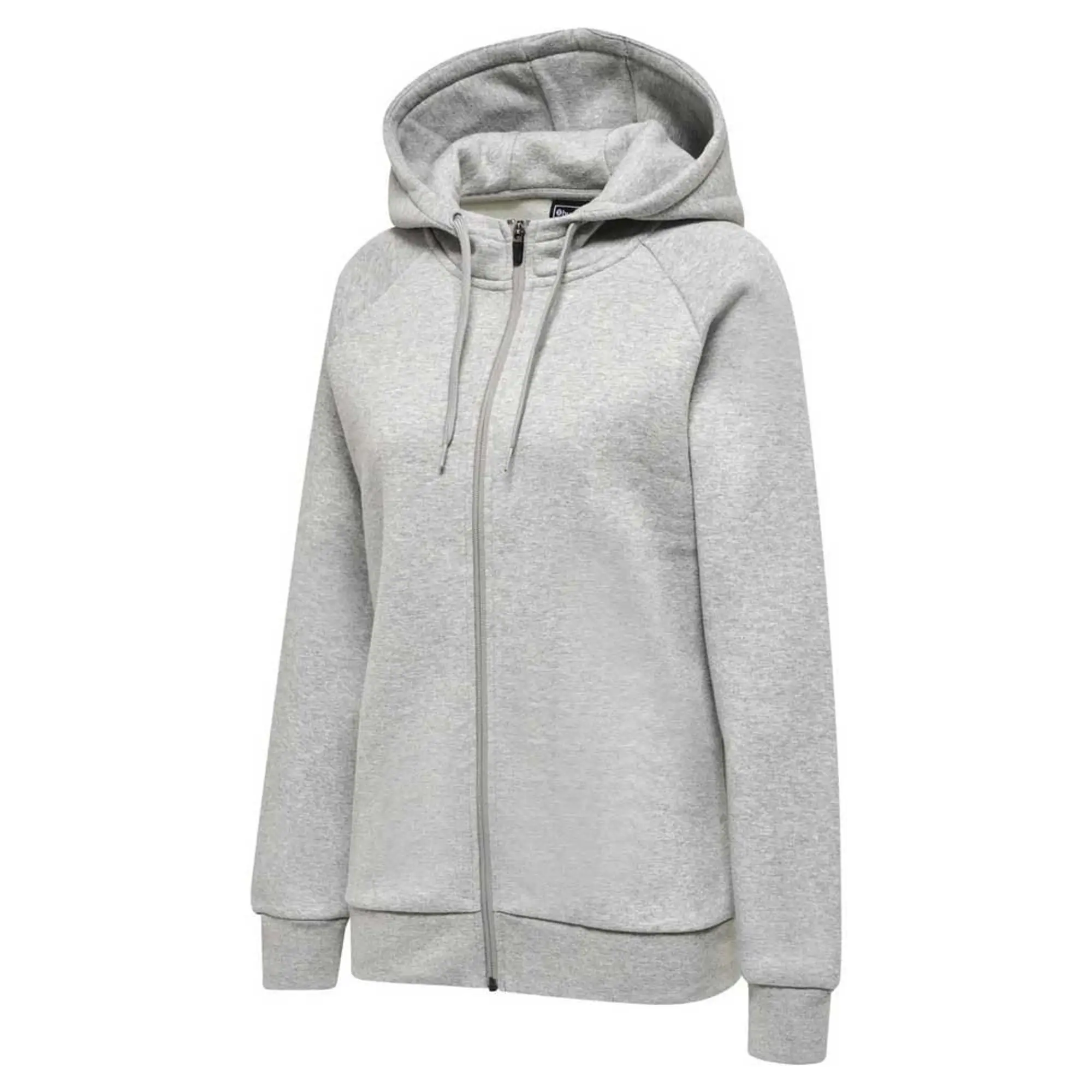 Hummel Red Heavy Full Zip Sweatshirt  - Grey