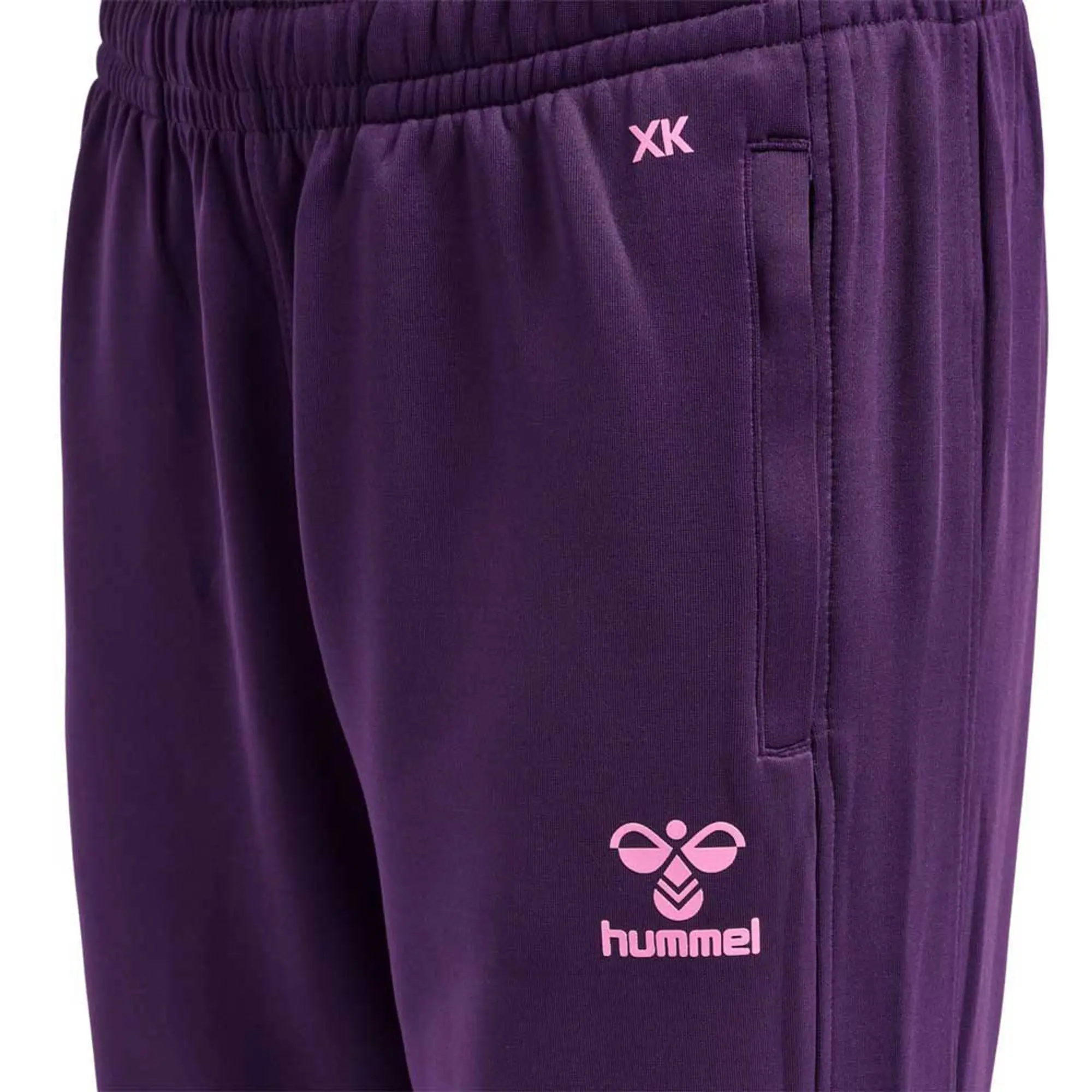 Hummel Core Xk Poly Training Trousers - Purple/Pink Kids -