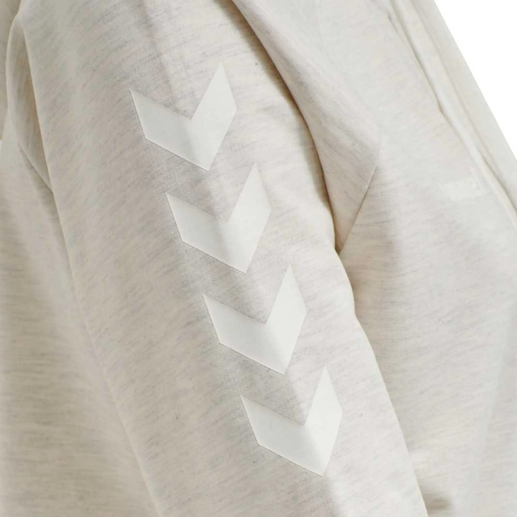 Hummel Fashionable Women's Zip Hoodie With Shoulder Chevrons -