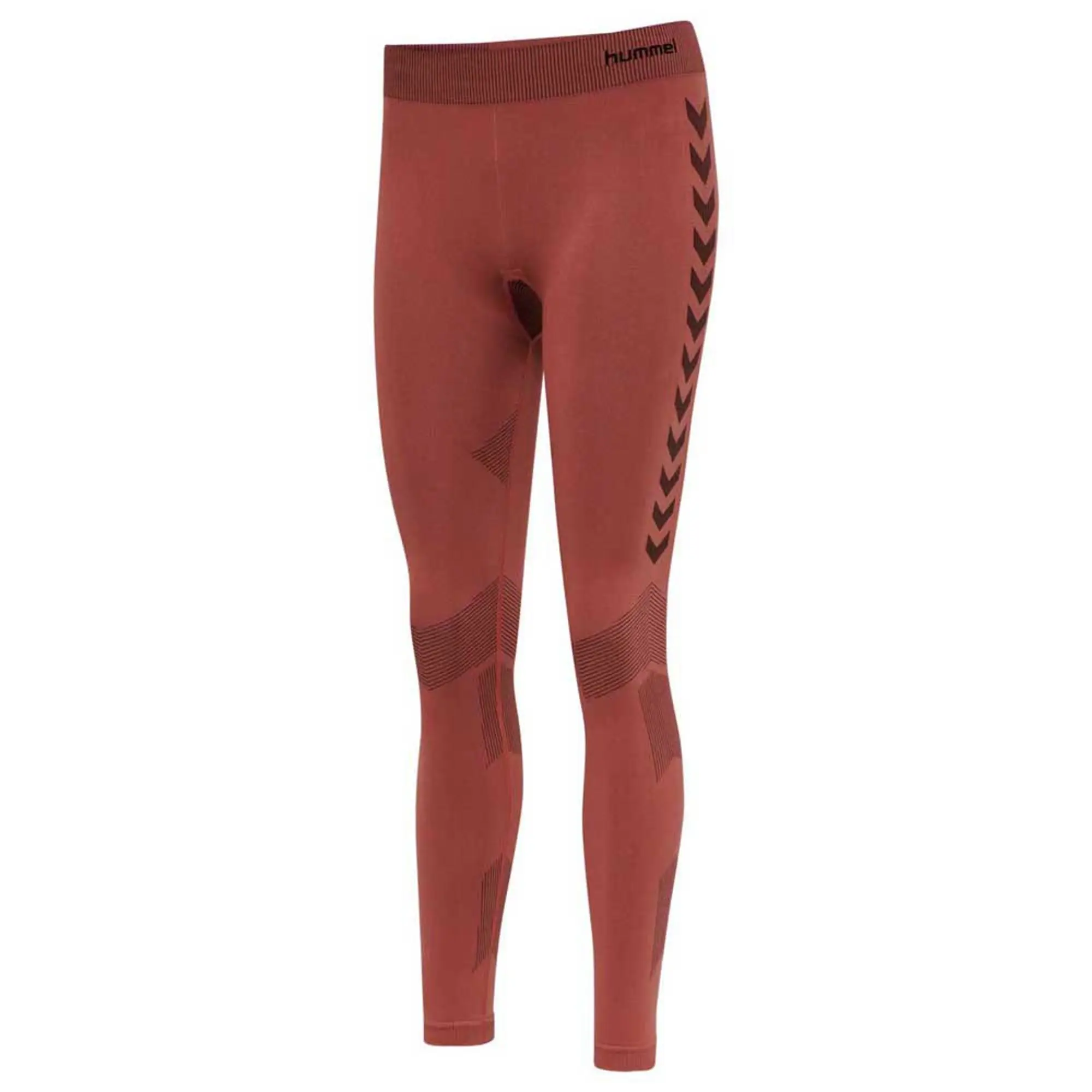 Hummel First Seamless Training Leggings  - Orange