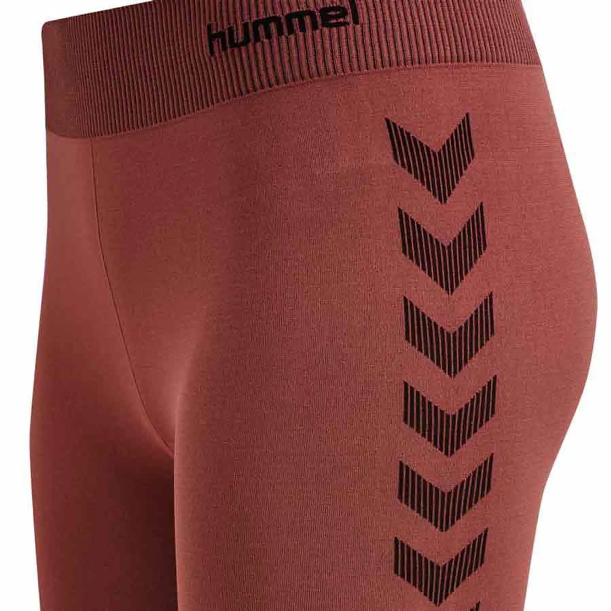 Hummel First Seamless Training Leggings  - Orange