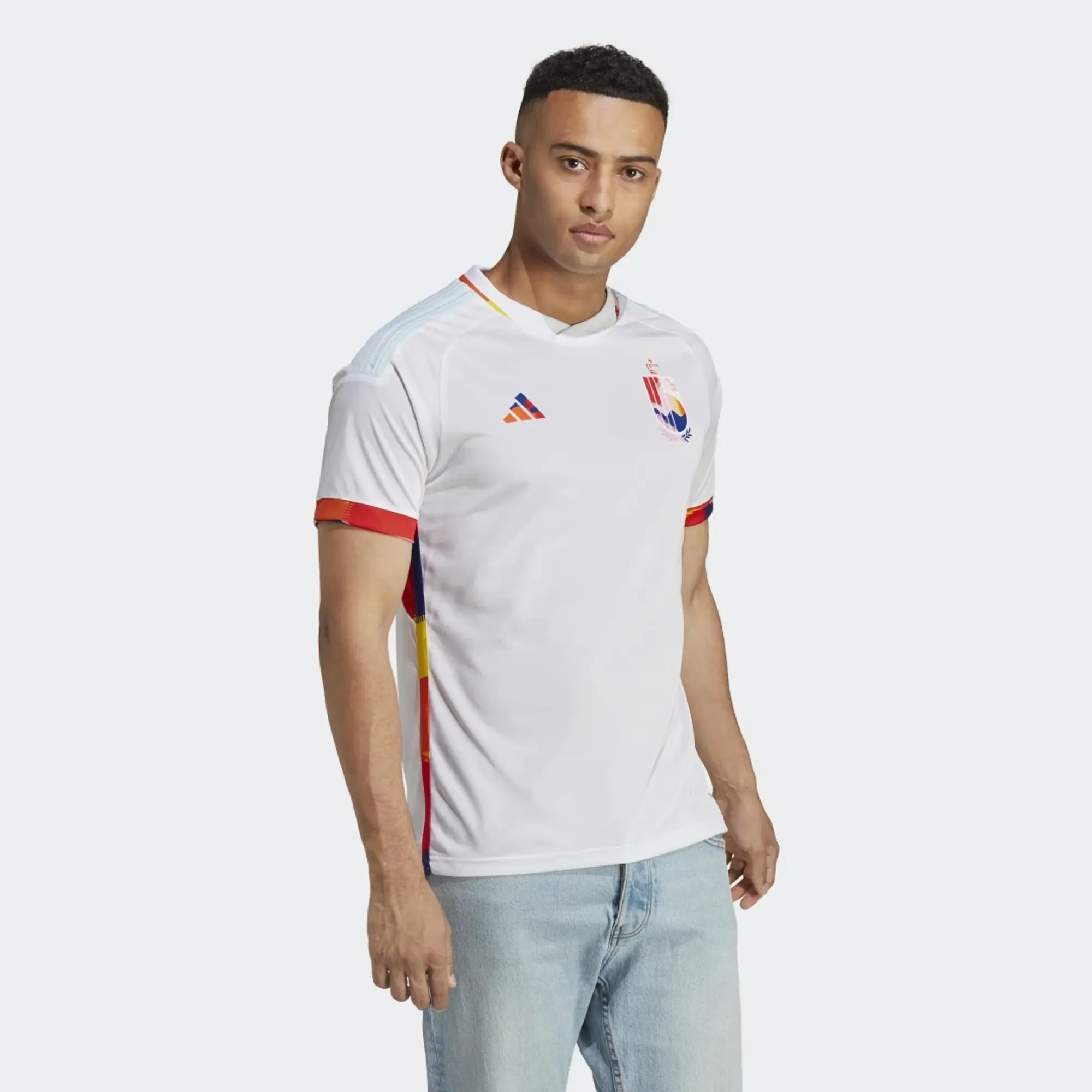 adidas Belgium Mens SS Away Shirt 2022