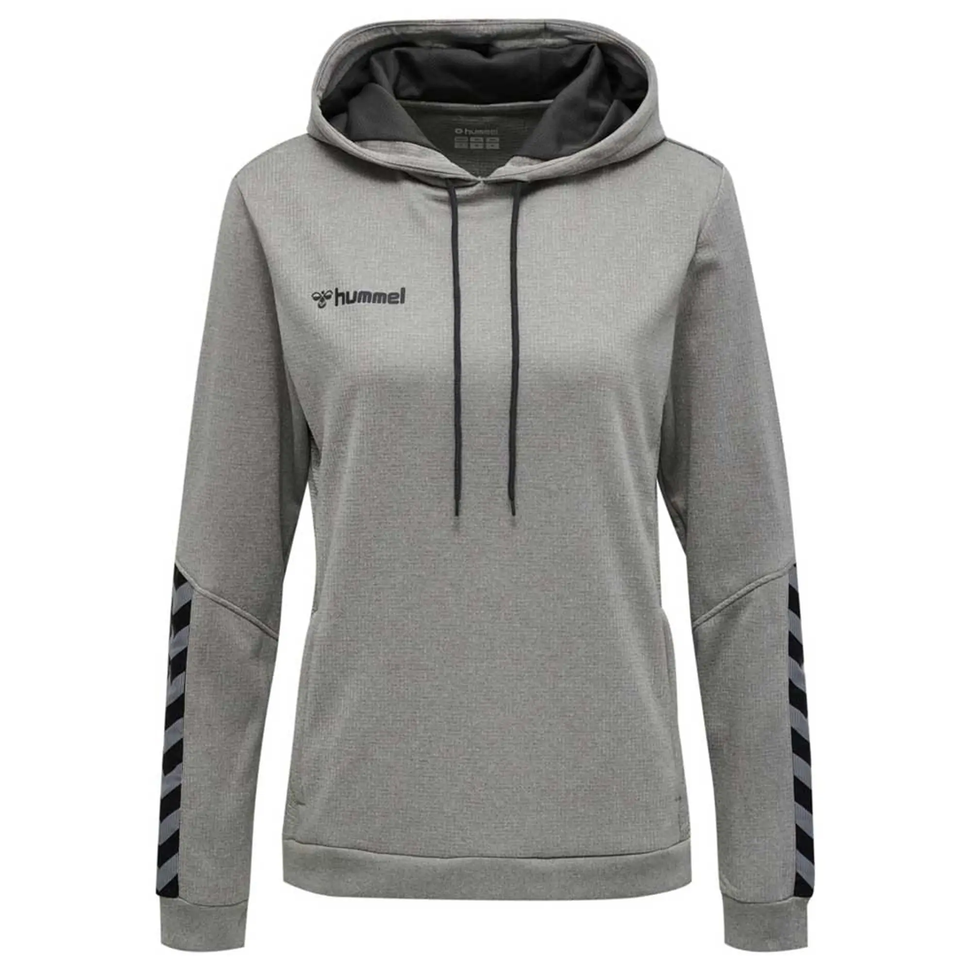 Hummel Structured Knit Hoodie - ['Grey']