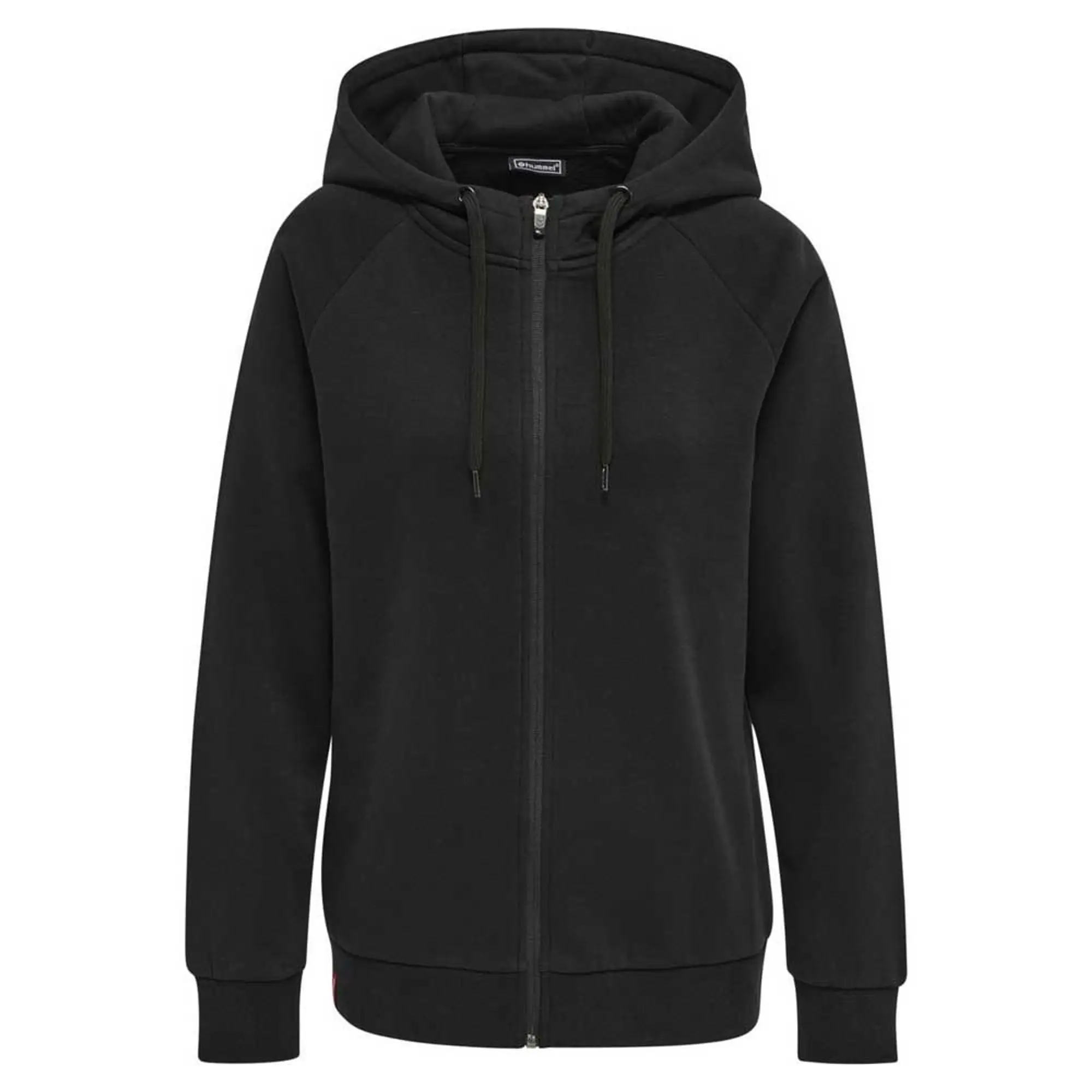 Hummel Red Classic Full Zip Sweatshirt  - Black