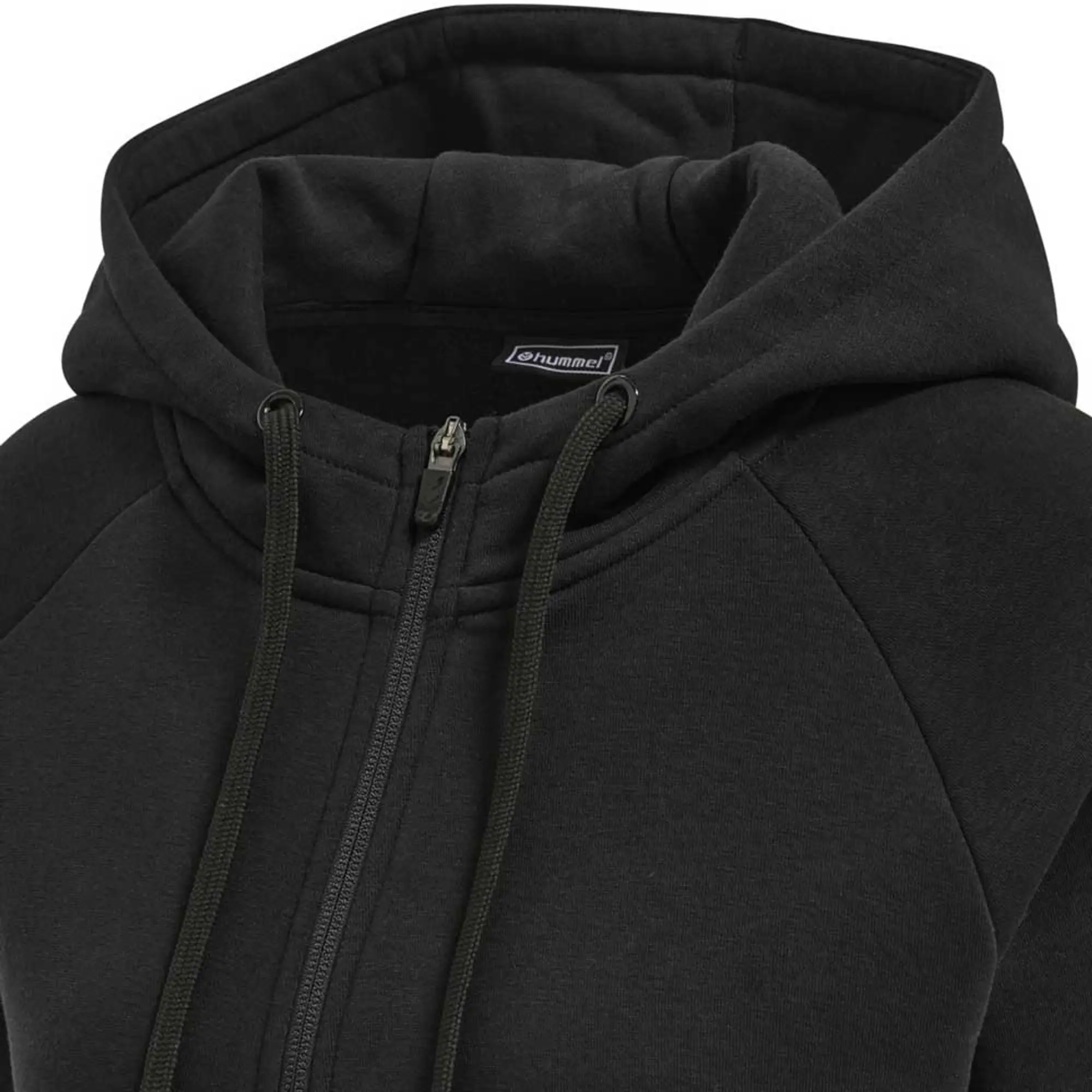 Hummel Red Classic Full Zip Sweatshirt  - Black