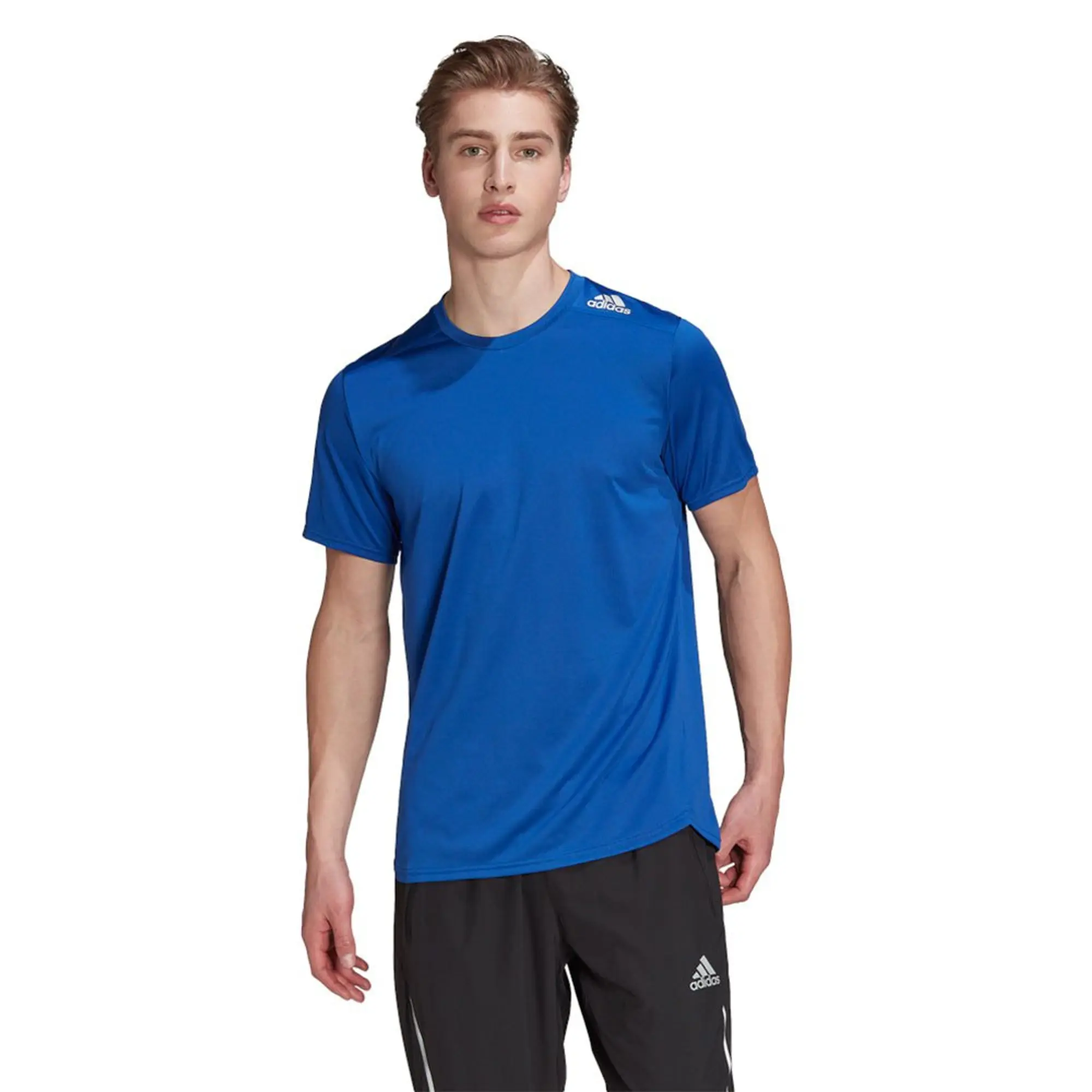 Adidas Running T-Shirt Designed 4 Running - ['Blue']