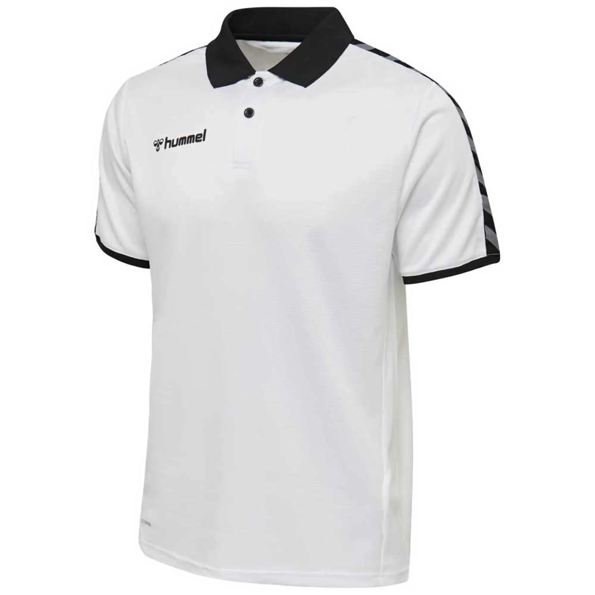 Hummel Authentic Functional Short Sleeve Polo  - White