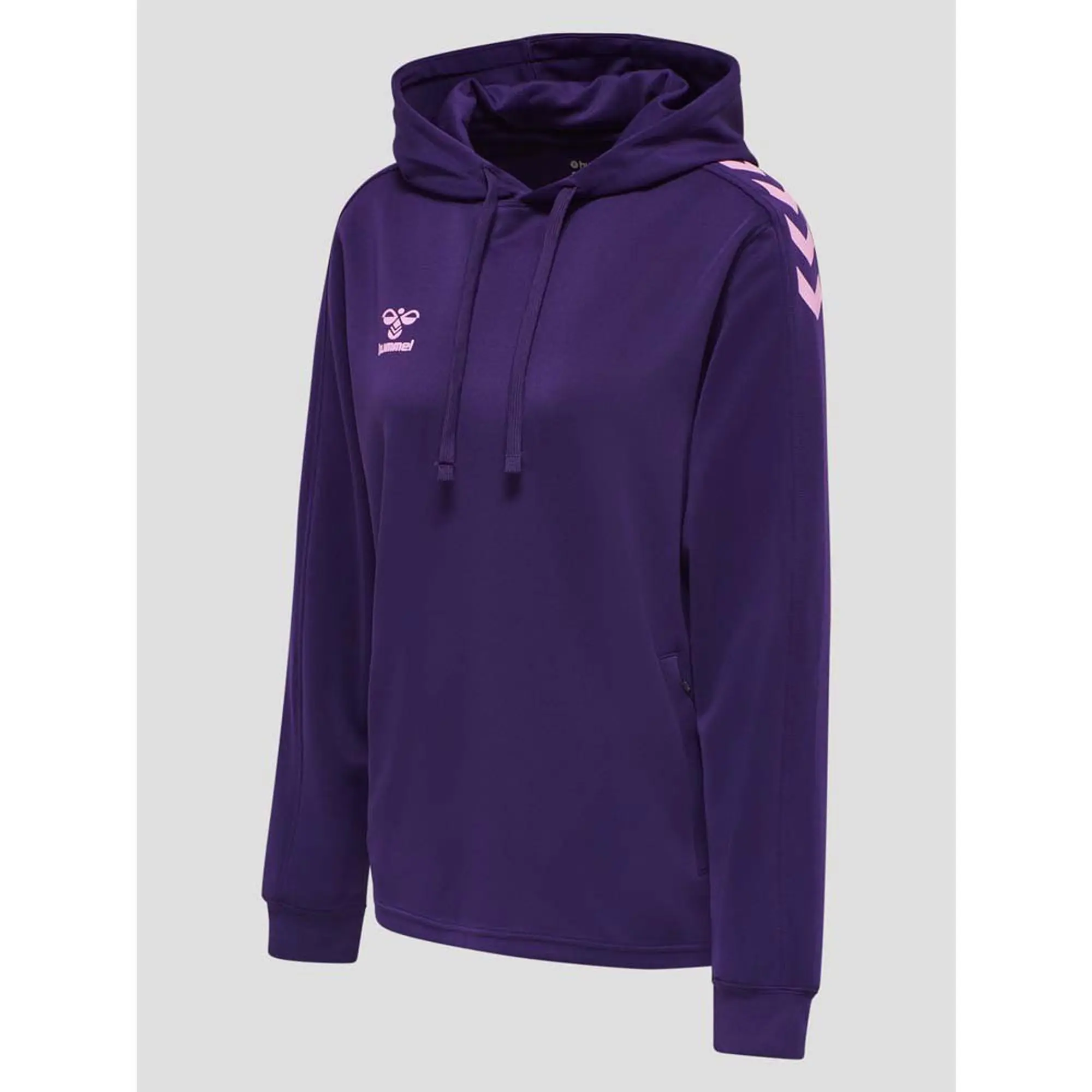 Hummel Core Xk Poly Hoodie  - Purple