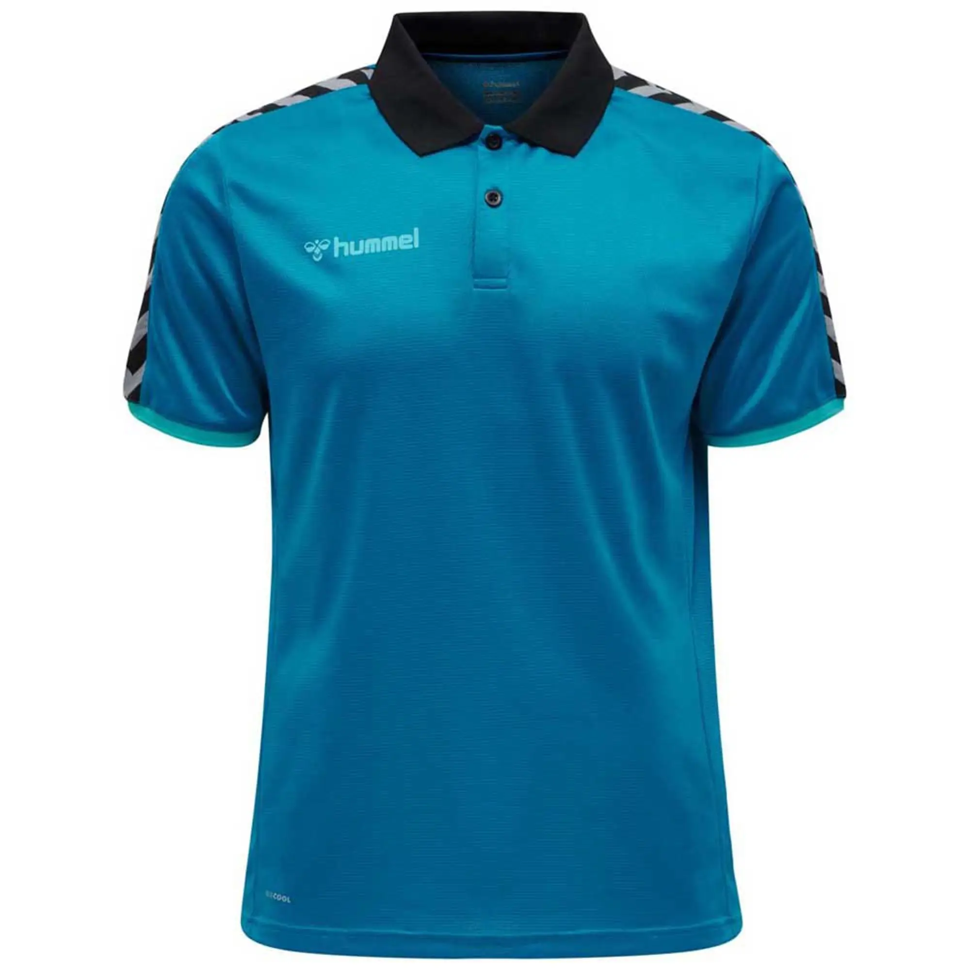 Hummel Jersey Polo Shirt - ['Blue']