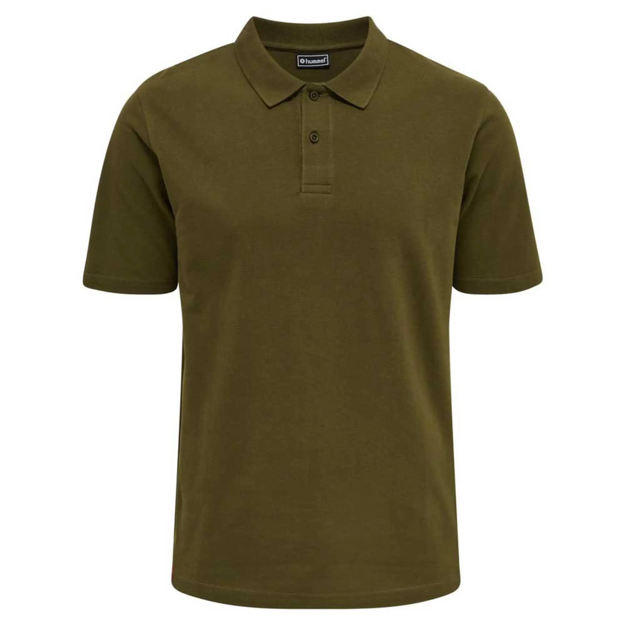 Hummel Red Stretch Short Sleeve Polo  - Green