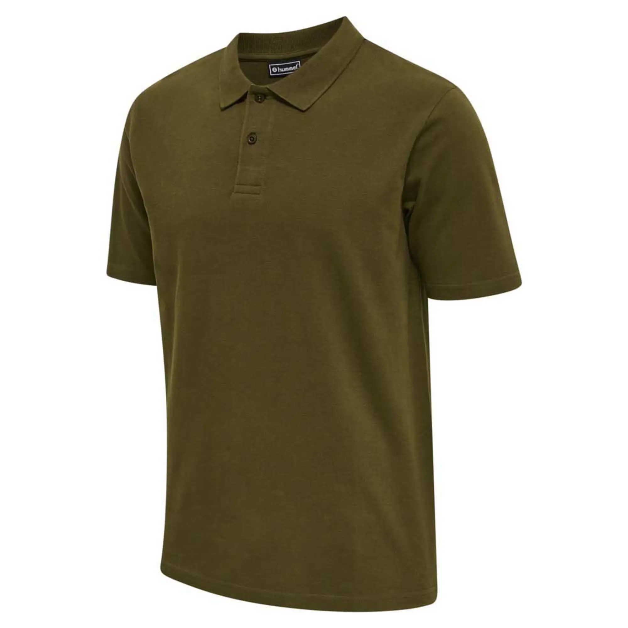 Hummel Red Stretch Short Sleeve Polo  - Green