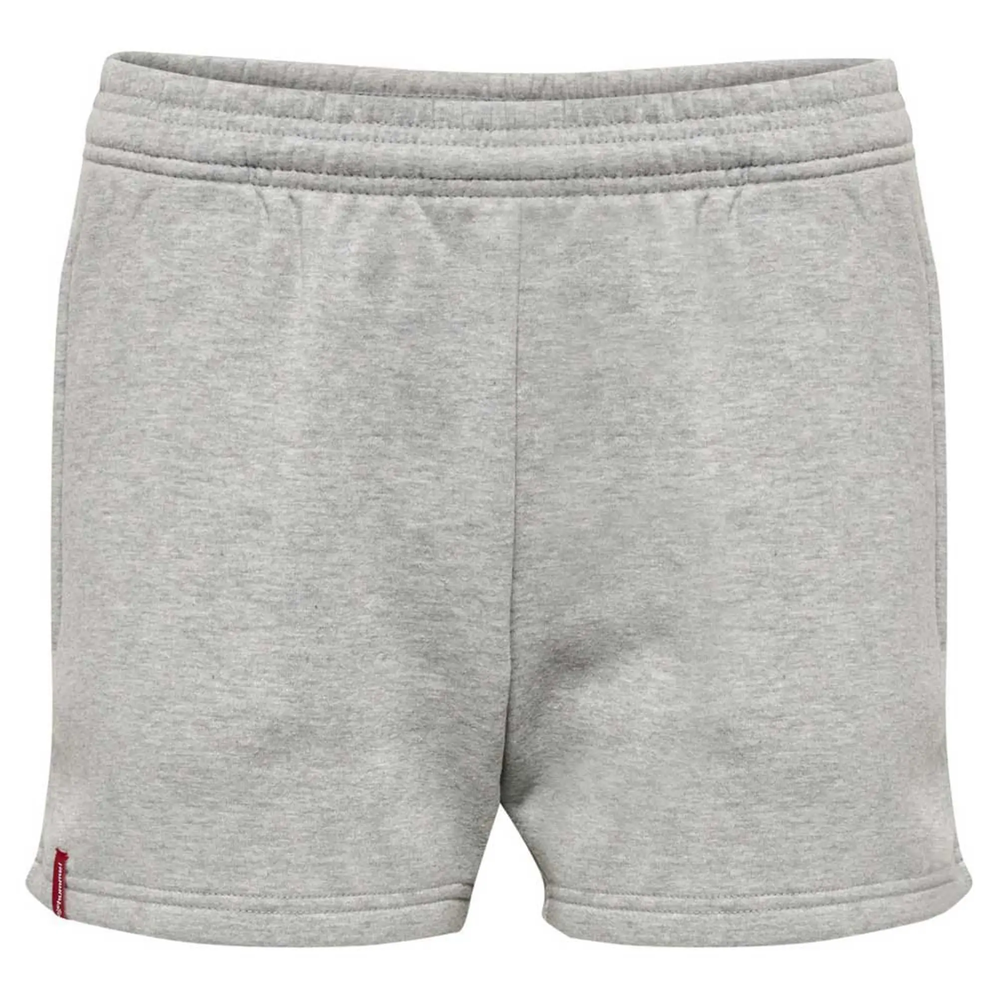 Hummel Red Basic Sweat Shorts  - Grey