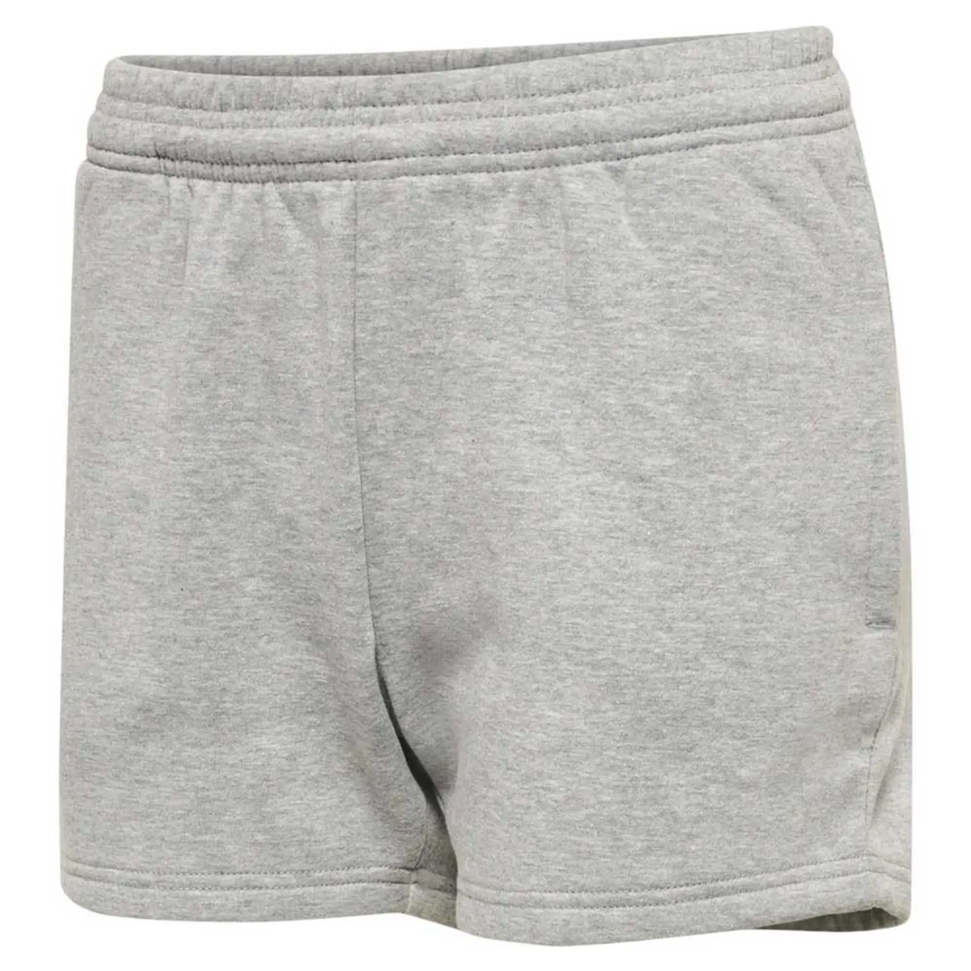 Hummel Red Basic Sweat Shorts  - Grey